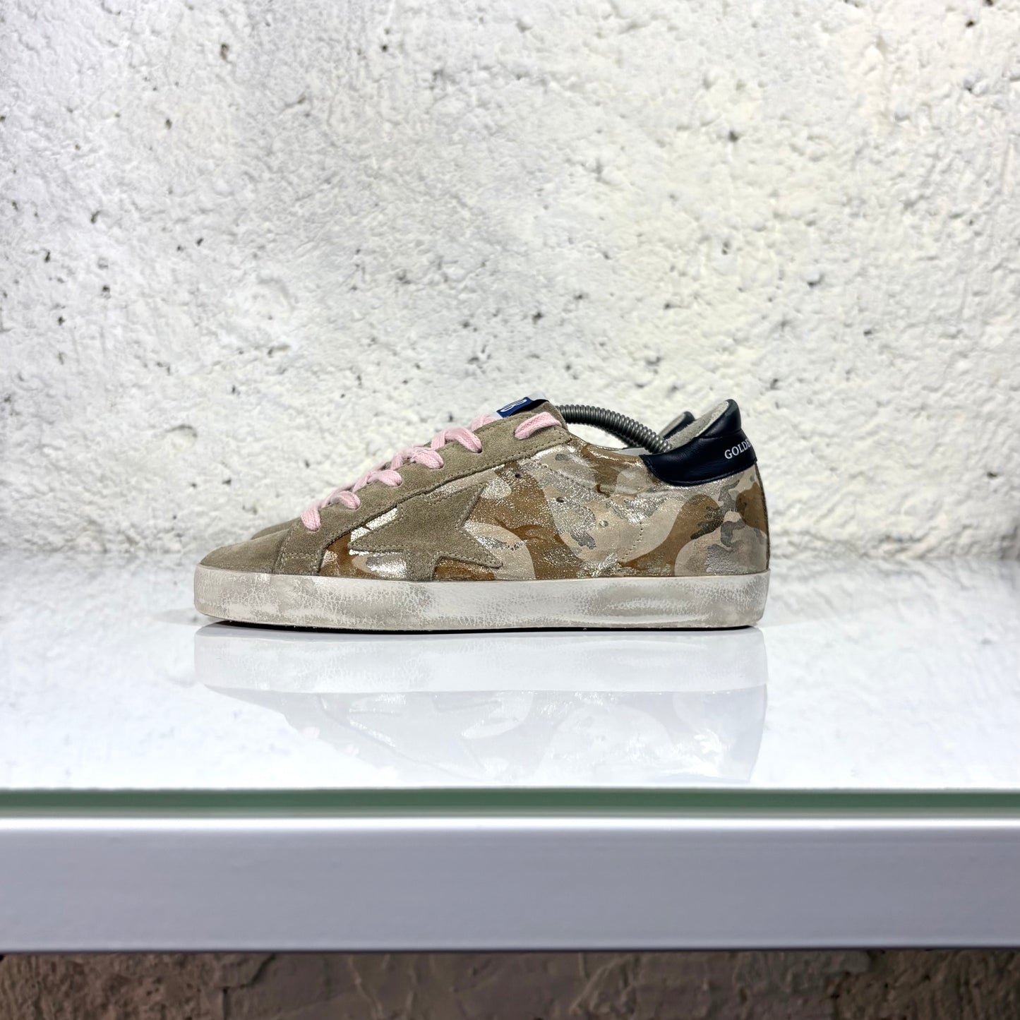 Golden goose Superstar oro mimetico 36