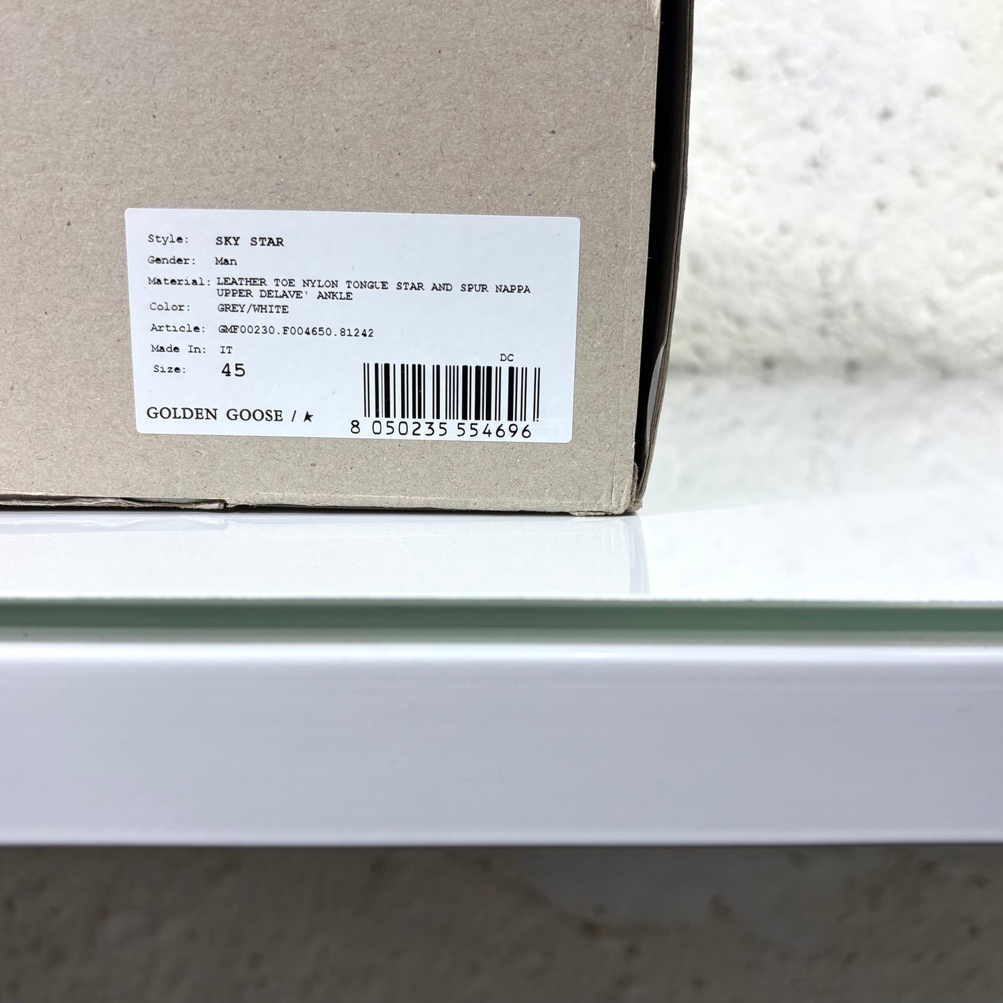 Golden goose Sky star Grigio e Bianco 45
