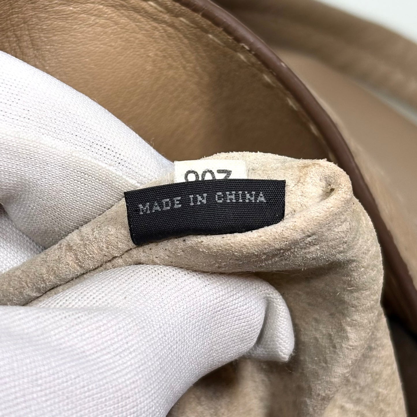 Prada bandoulière in pelle morbida “cammello”