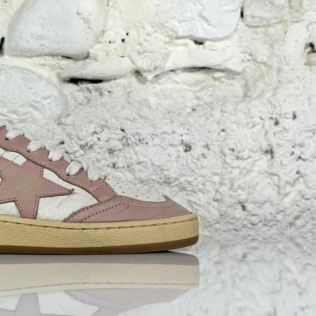 Golden goose Ballstar bianche e rosa 37