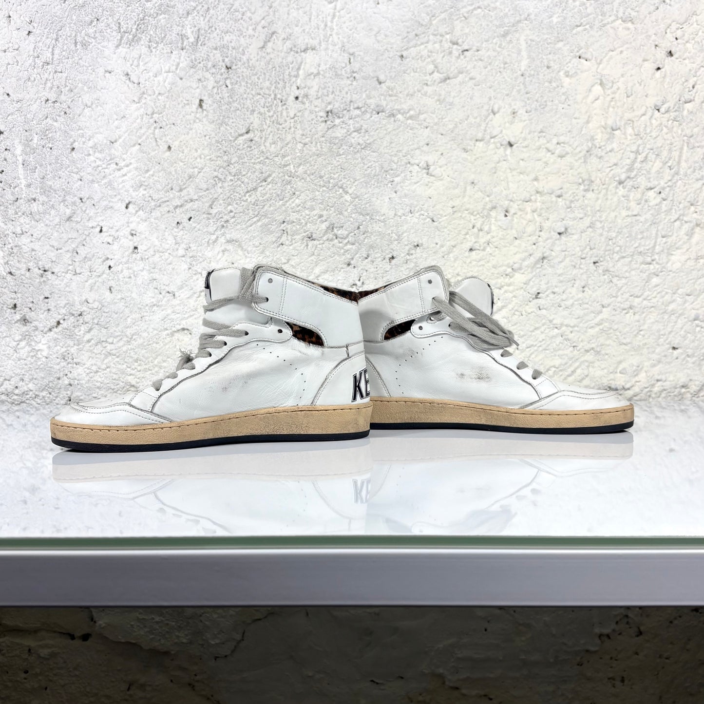 Golden goose Sky star bianche con stella maculata in cavallino 39
