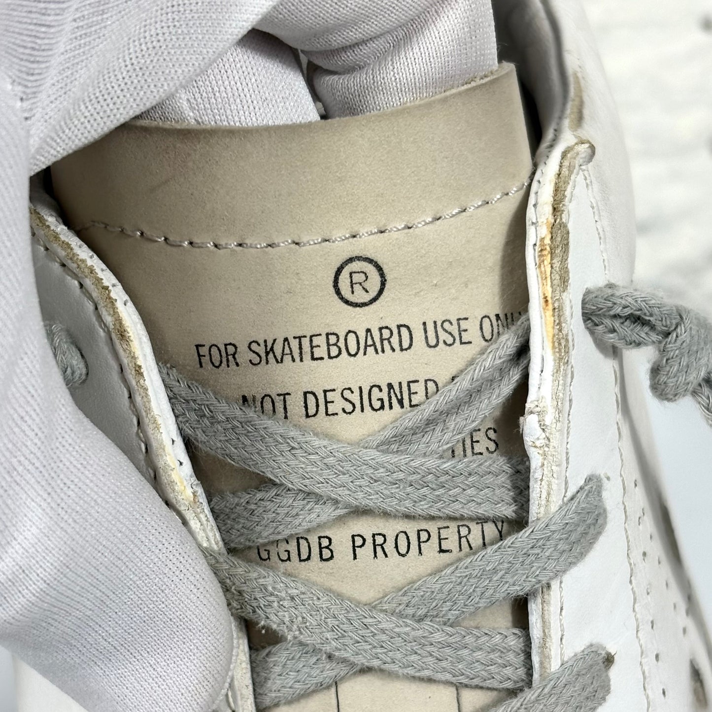 Golden goose superstar bianche e beige 38