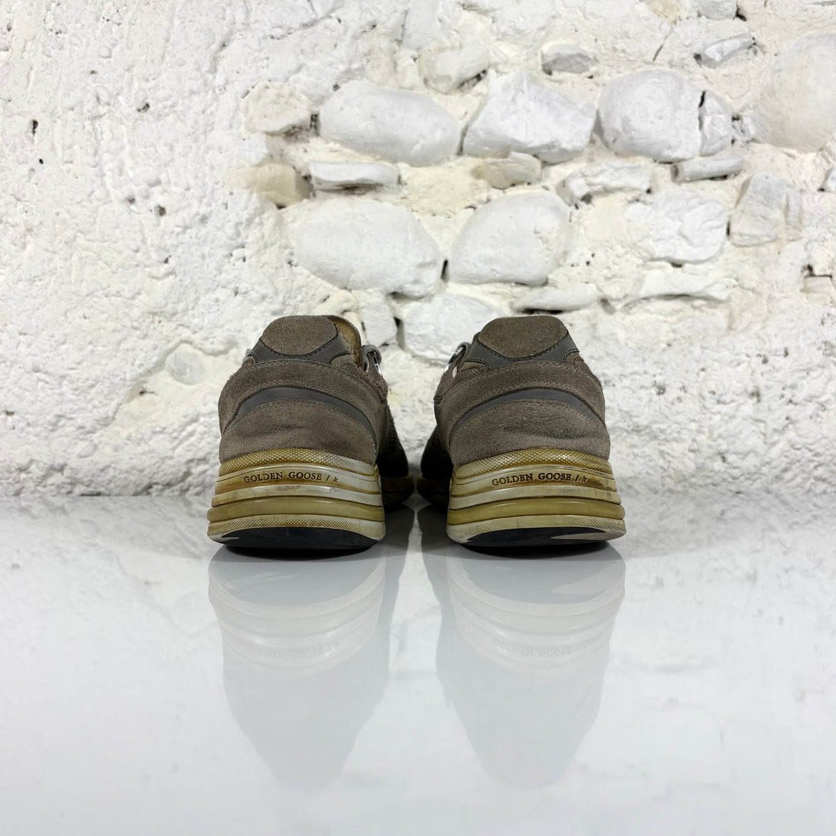 Golden goose Dadstar marrone/ dorato 43