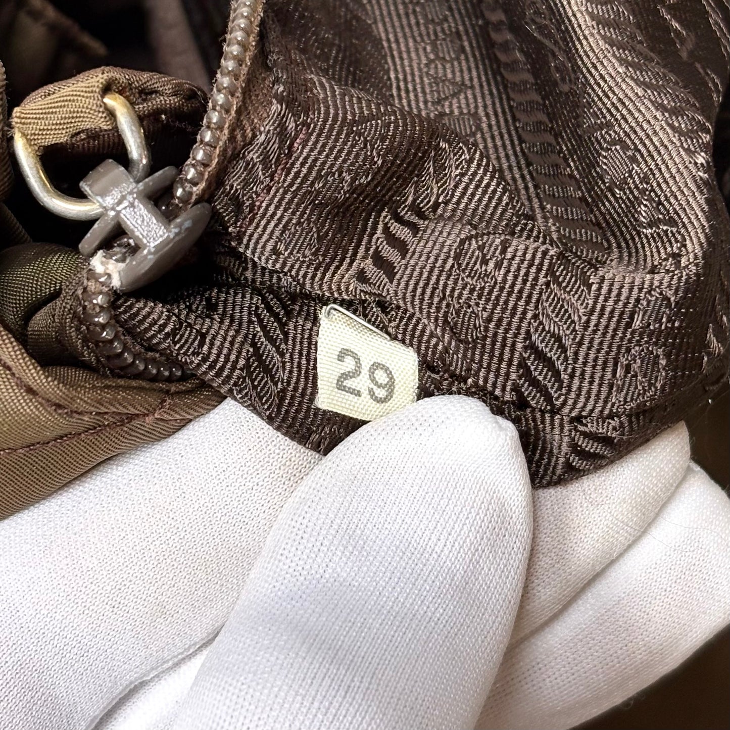 Prada BackPack Nylon Brown