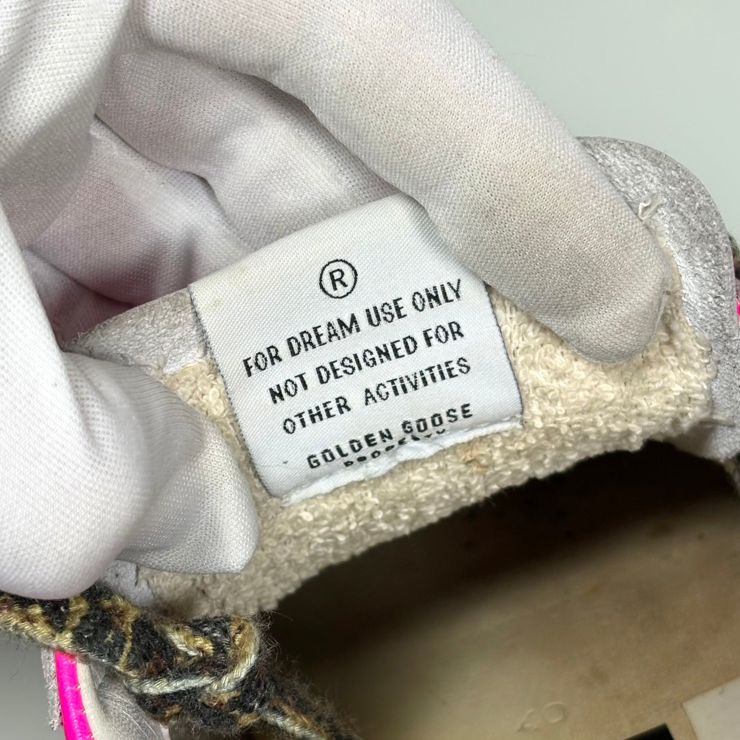 Golden goose Superstar porpora e argento 40