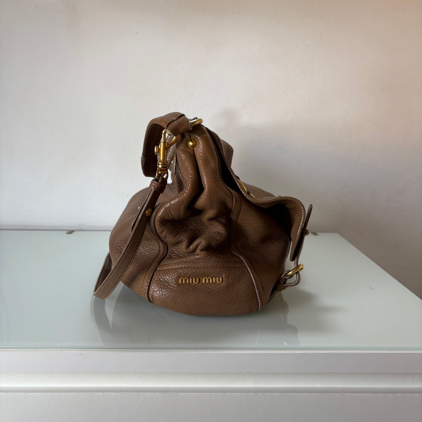 Borsa Miu Miu in vitello