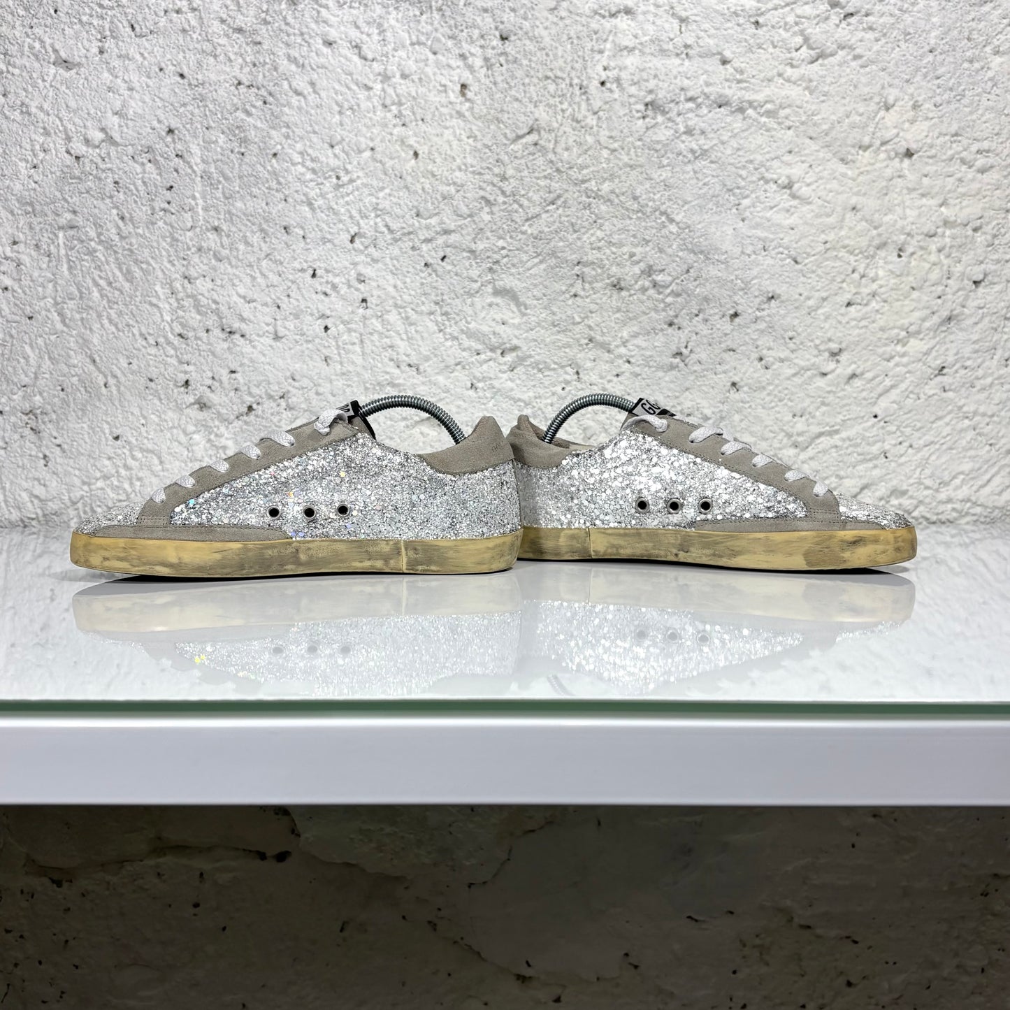 Golden goose Superstar colorazione “cristallo” con paillettes 39