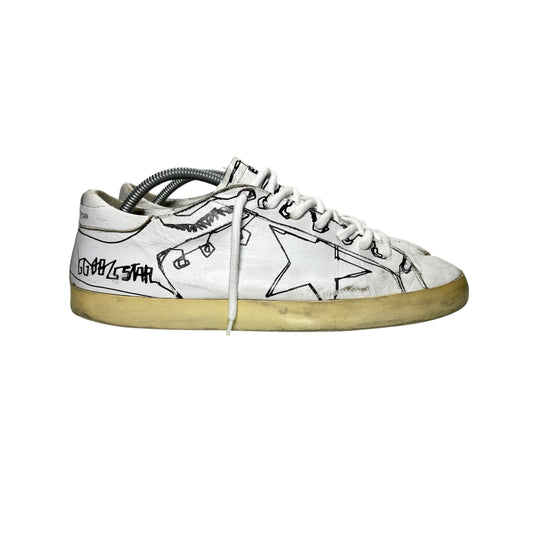 Golden goose superstar bianche e nere 43