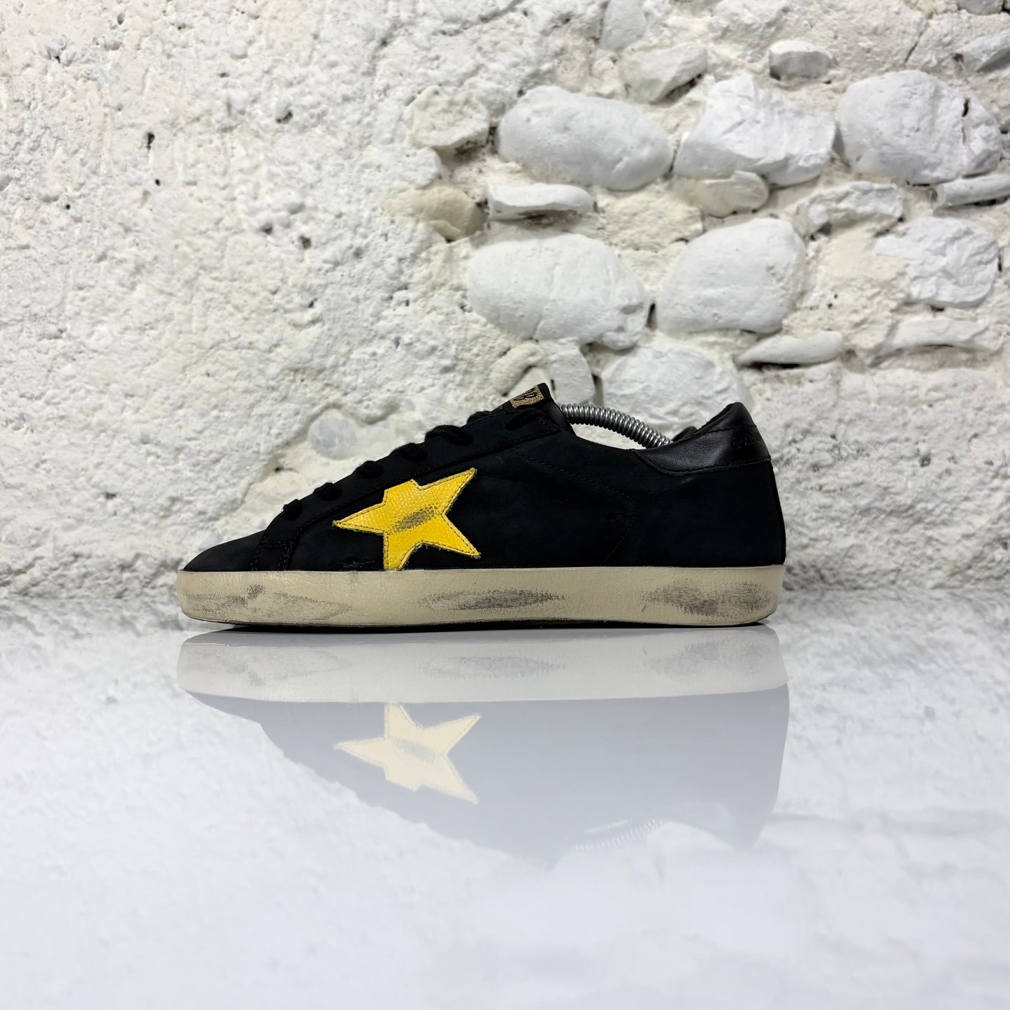 Golden goose Superstar nere con stella gialla 37