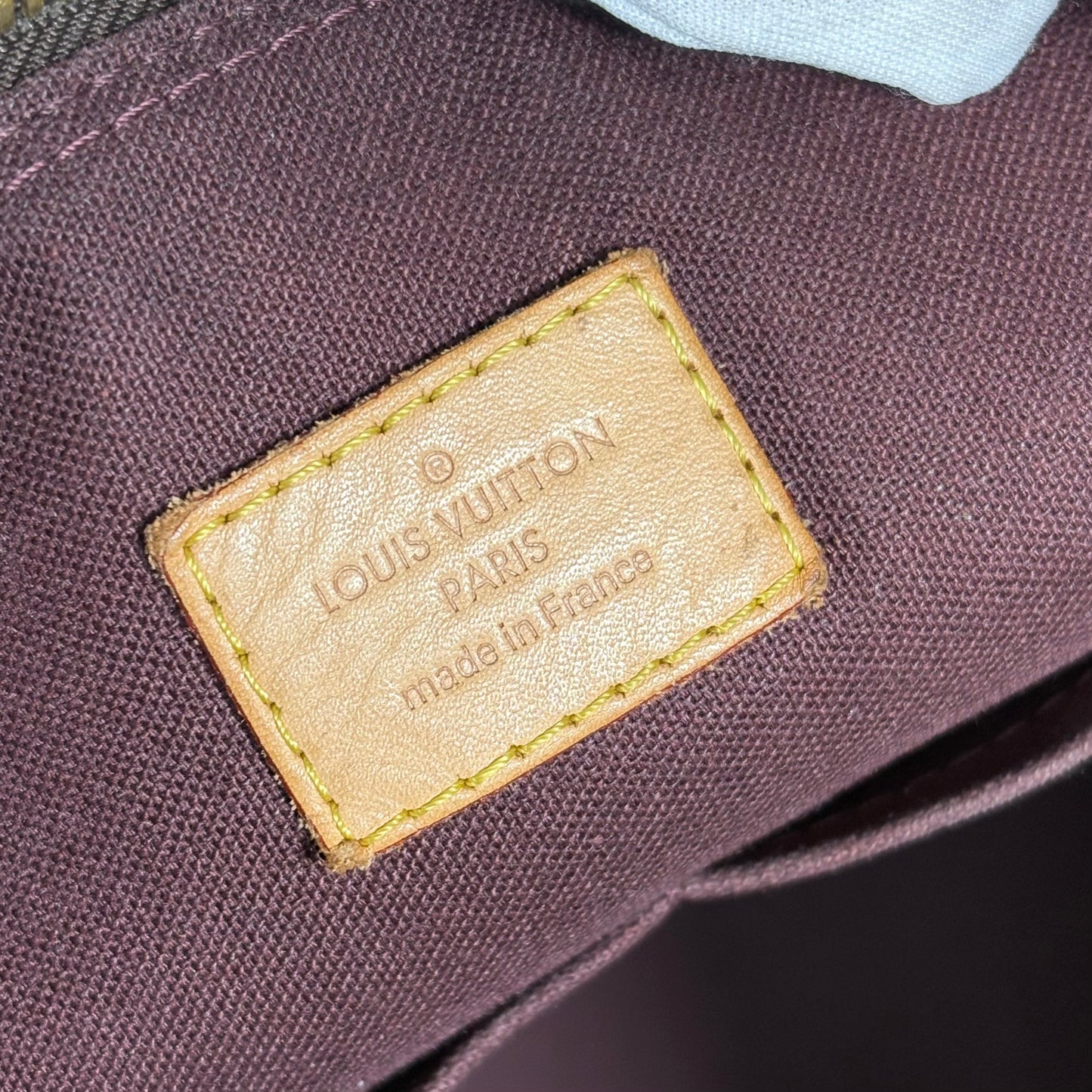 Louis Vuitton Berri MM monogram marrone e rifiniture in vacchetta