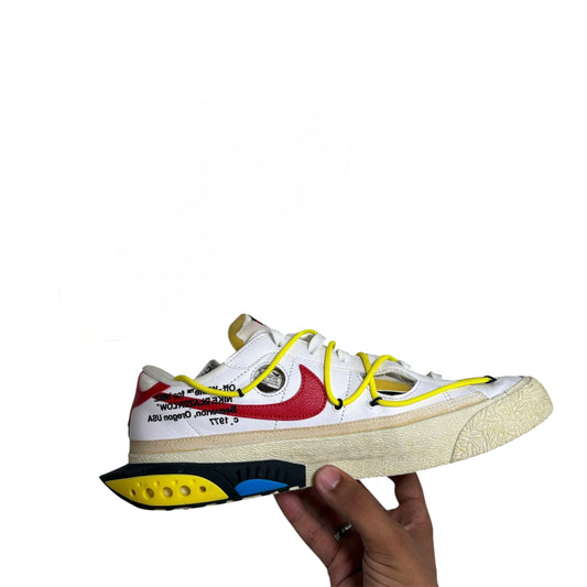 Nike blazer low x Off white university 45,5