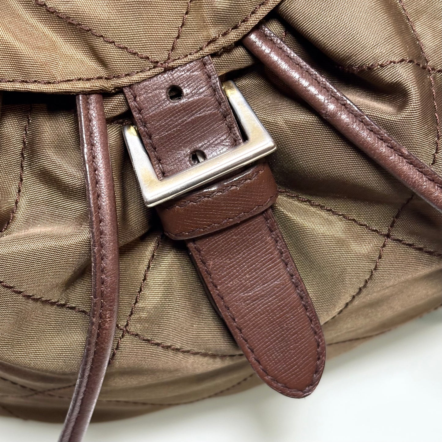 Prada zaino Re-Nylon Brown