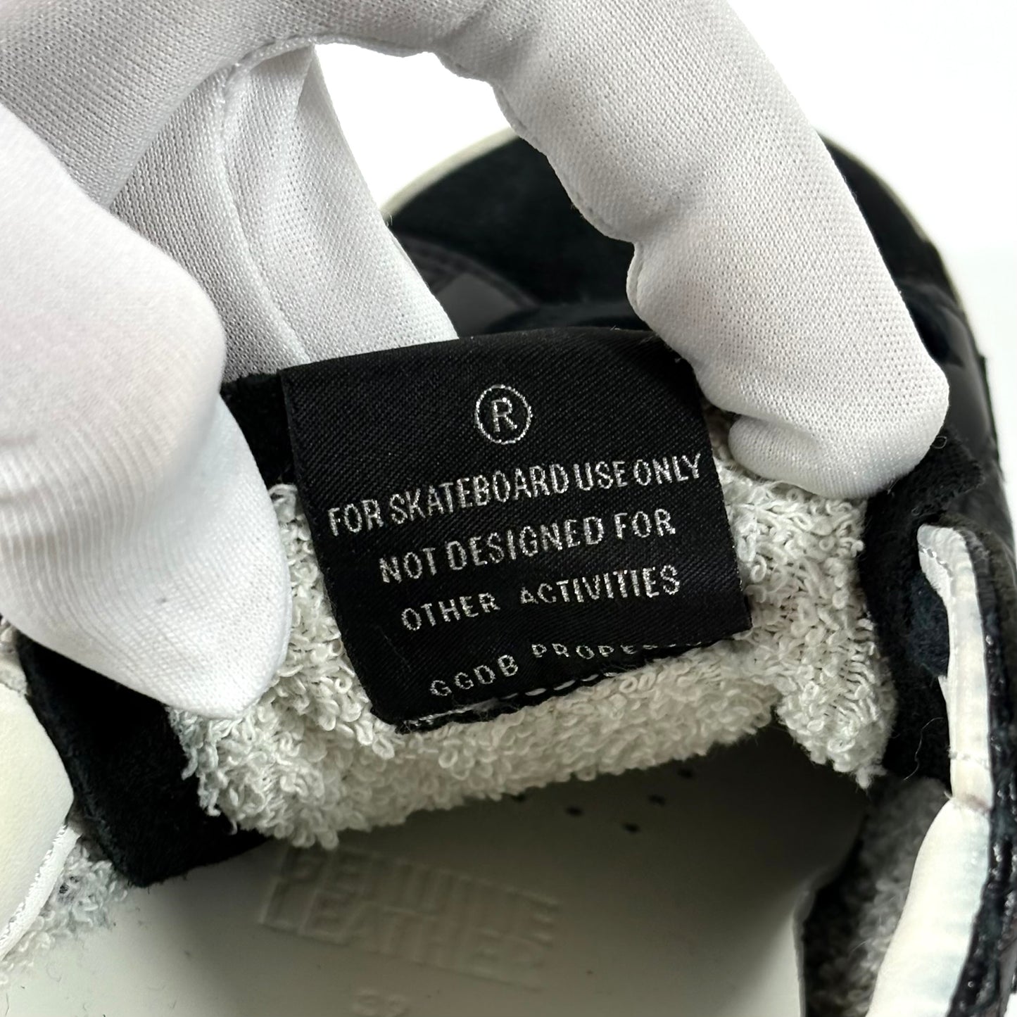 Golden goose Superstar nero a squame 39