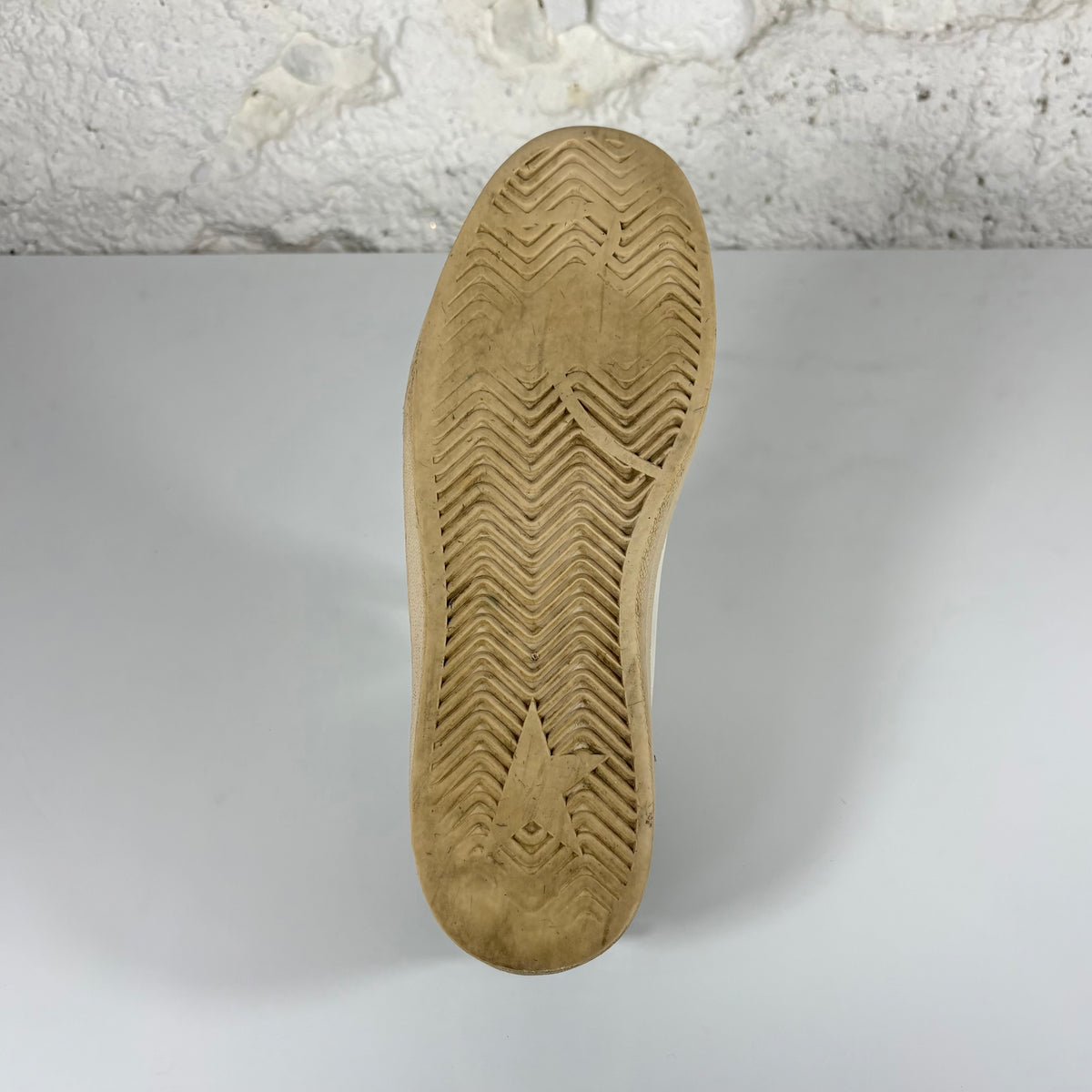 Golden goose Ballstar bianche con talloncini verdi 40