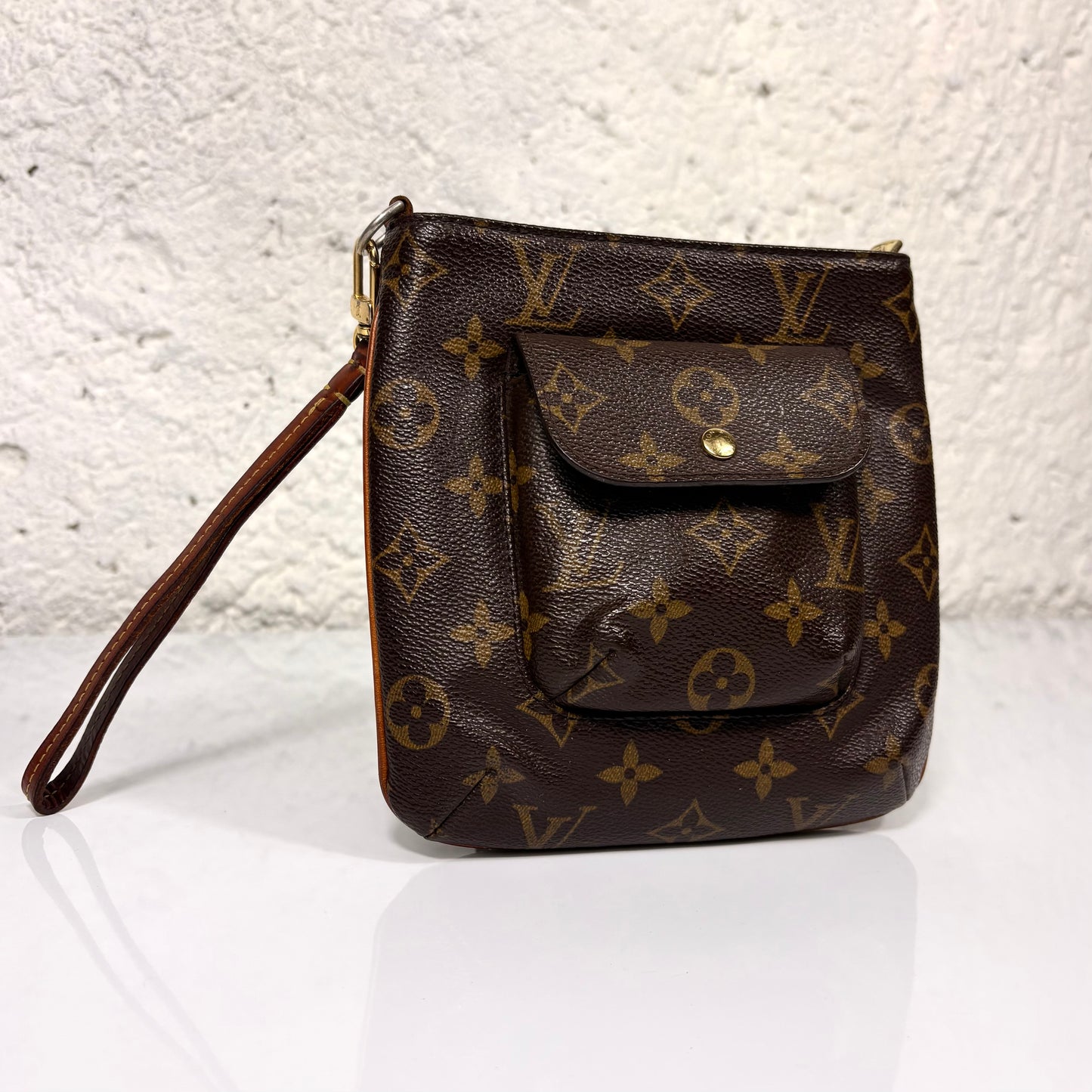 Louis Vuitton pochette partition monogram brown