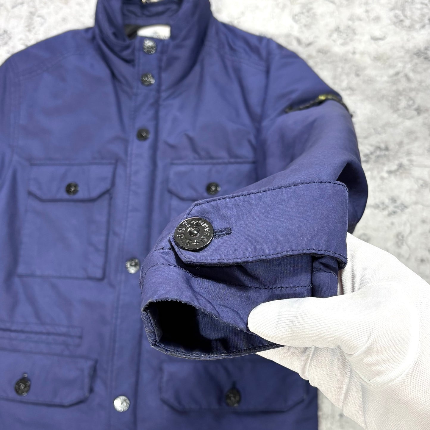 Giacca Stone Island David TC blu L