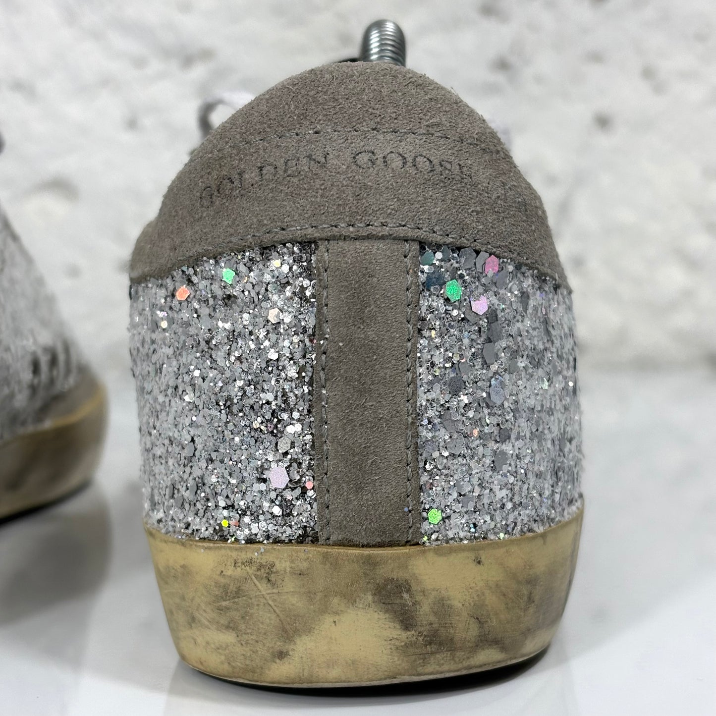 Golden goose Superstar colorazione “cristallo” con paillettes 39