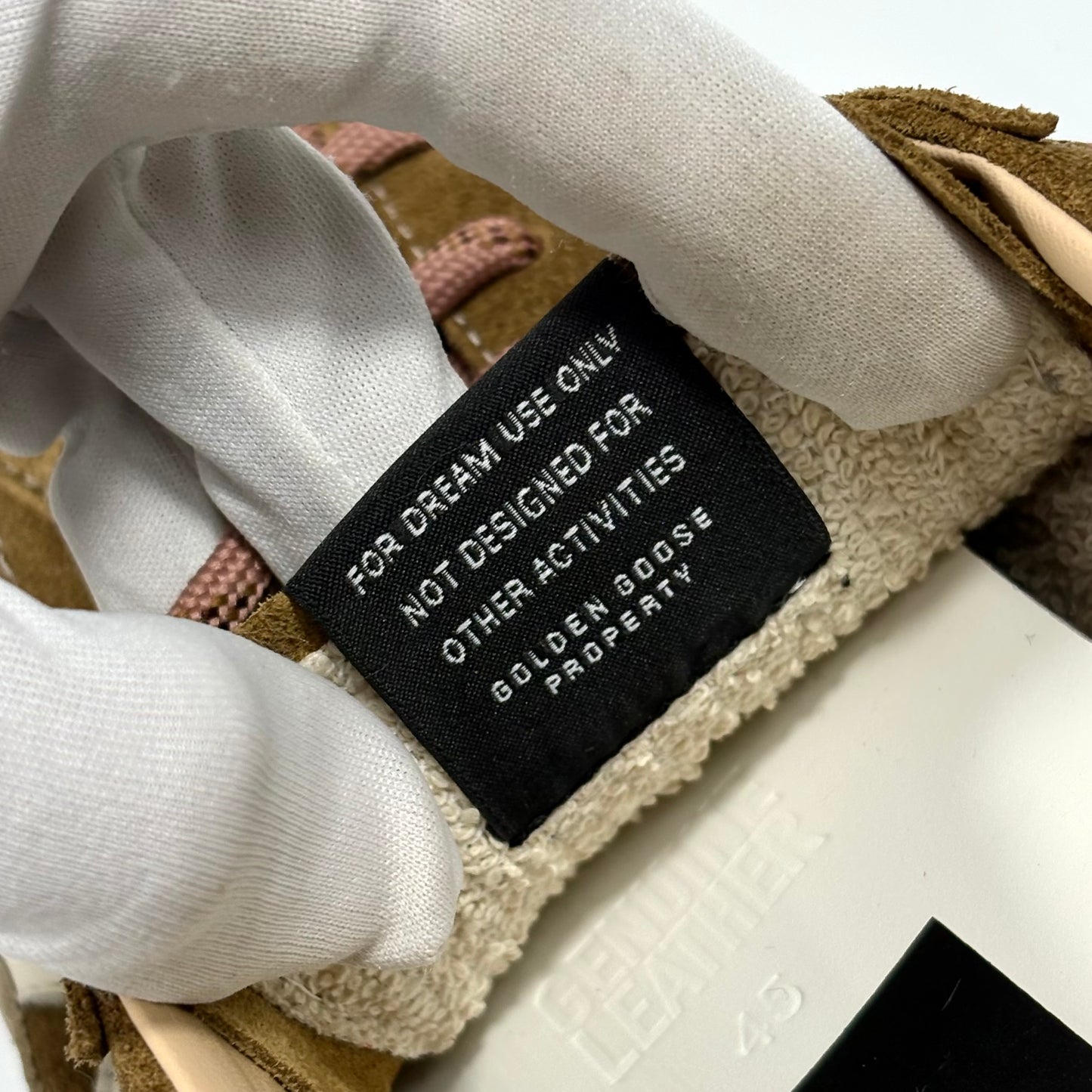 Golden goose True Star marroni stella bianca 45