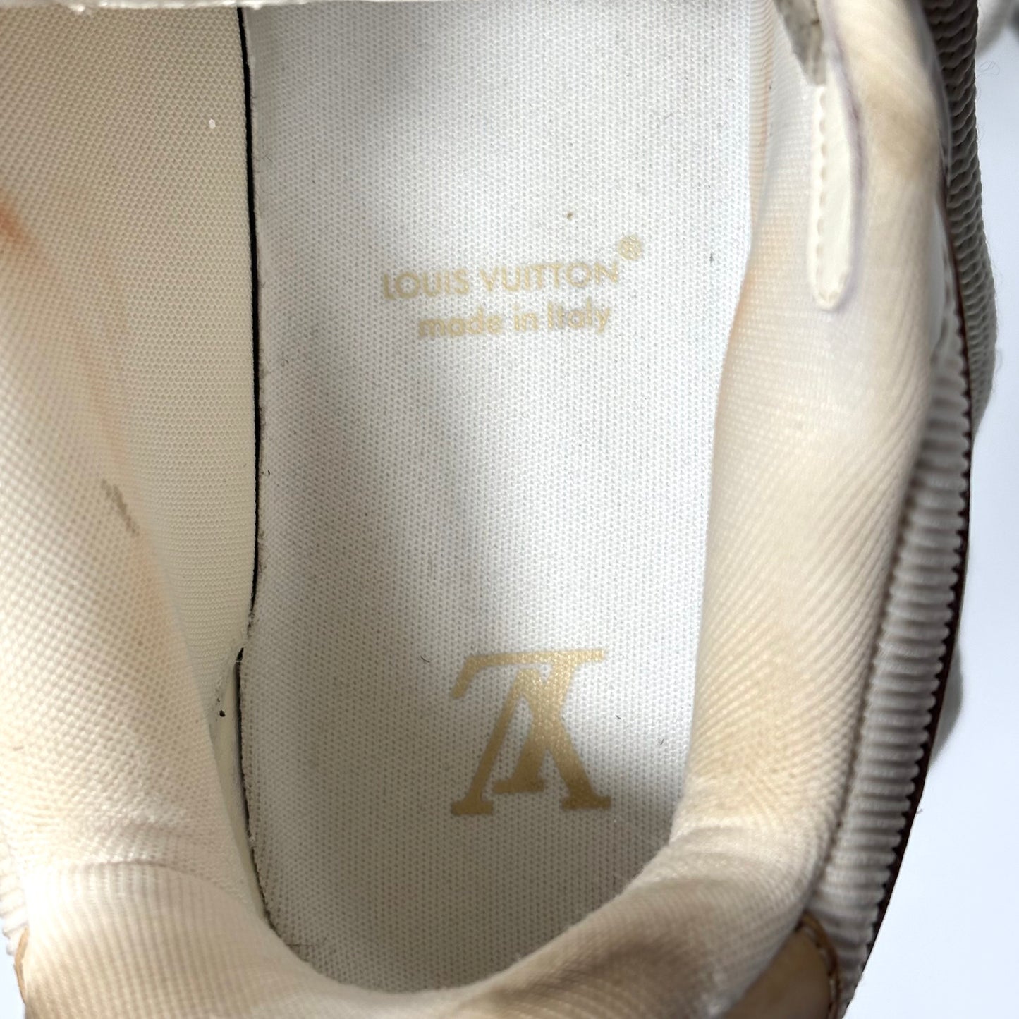 Louis Vuitton Skate beige e bianco 44