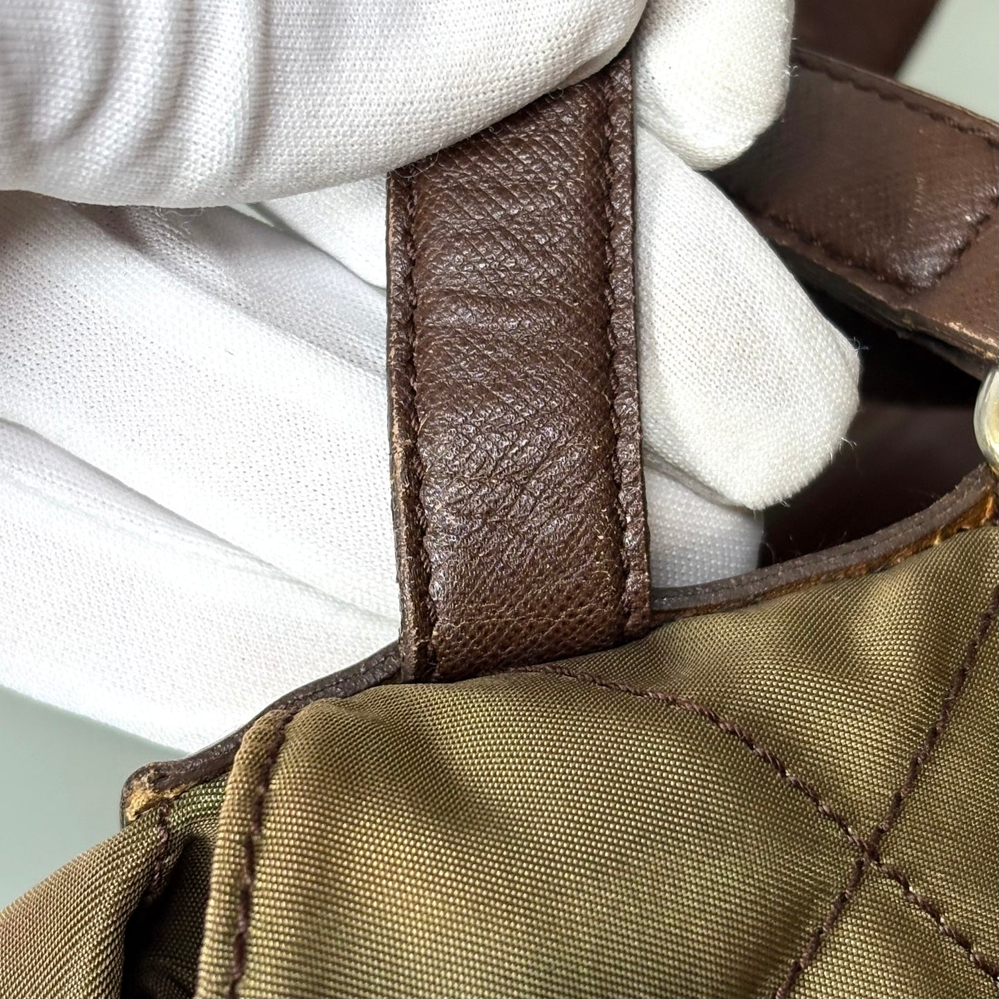 Prada BackPack Nylon Brown