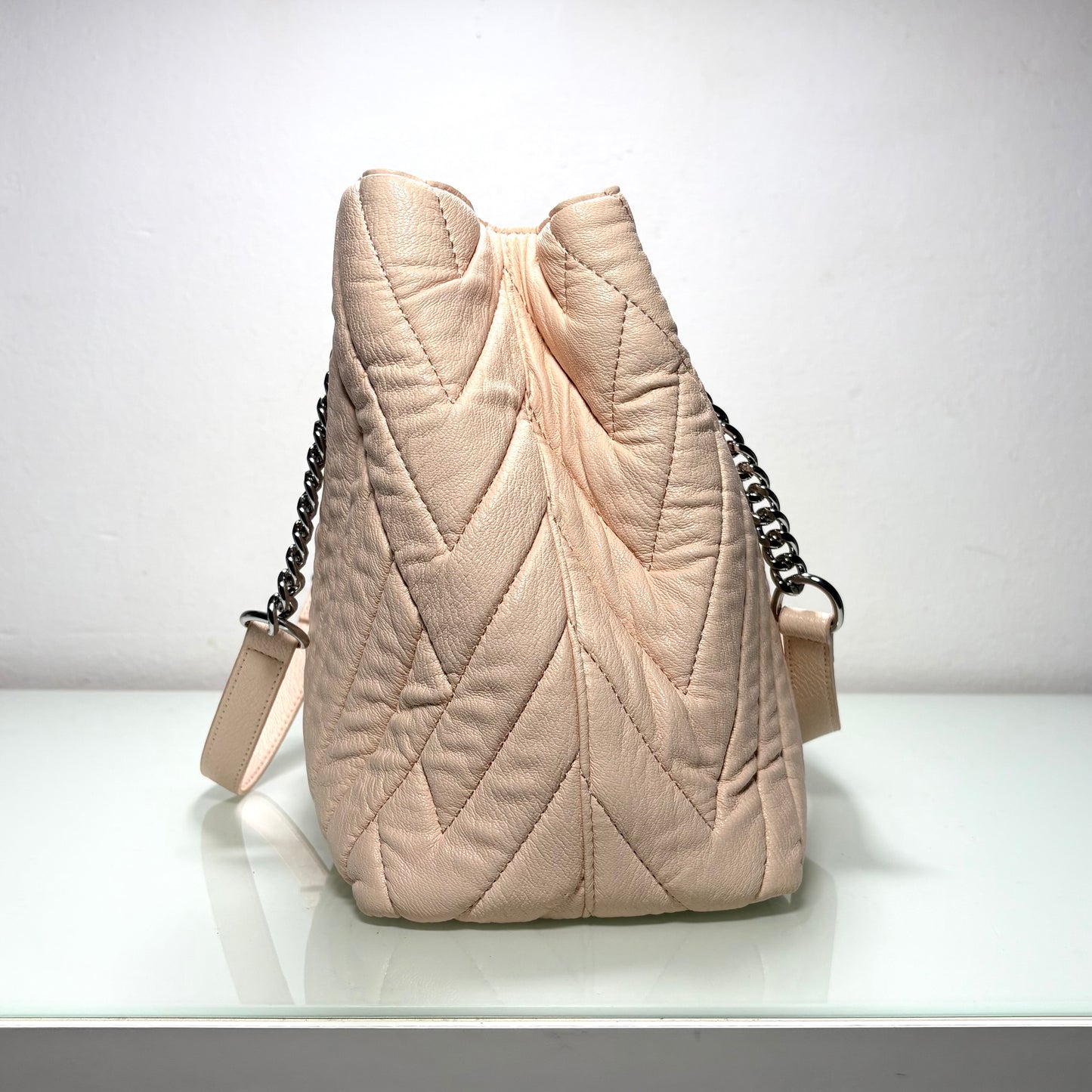 Armani Exchange Shopping bag nude