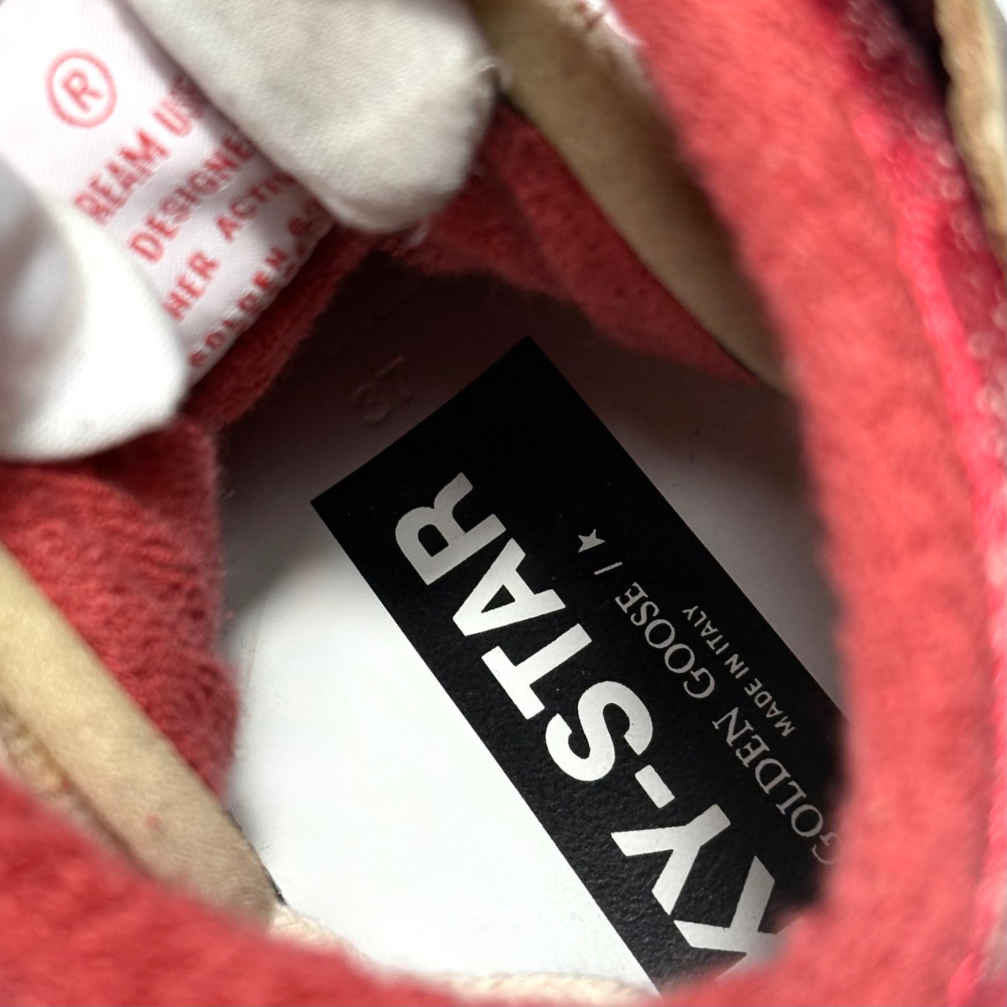 Golden goose Sky star Nero/Rosso 37