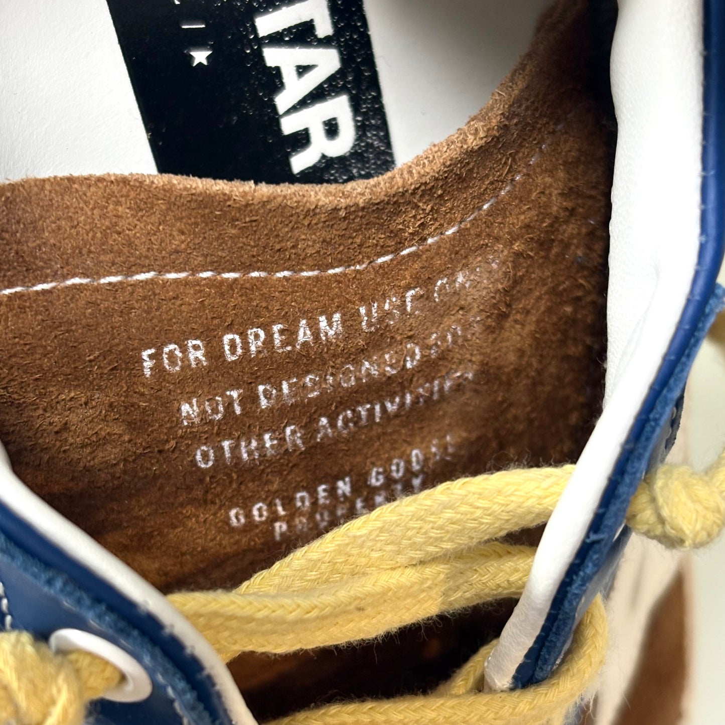 Golden goose Superstar- Penstar marrone/ blu 40