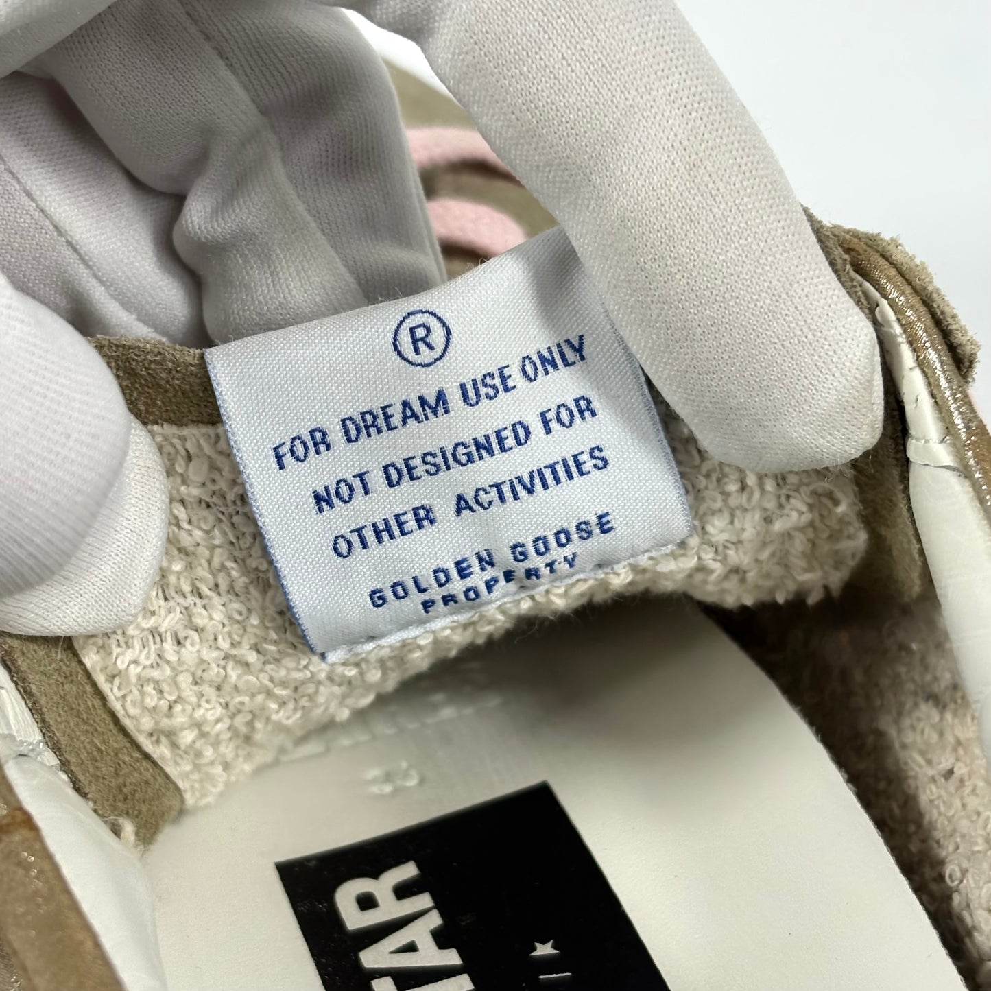 Golden goose Superstar oro mimetico 36