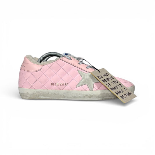 Golden goose Superstar rosa Soft shearling 38