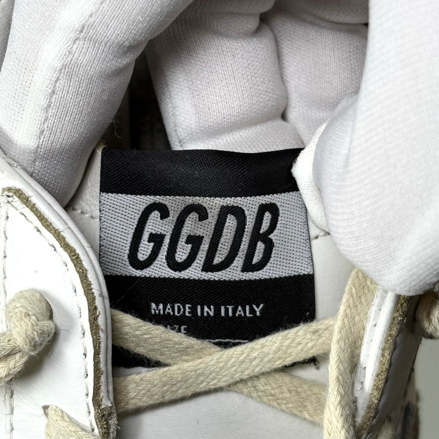 Golden goose Superstar bianche e oro 38