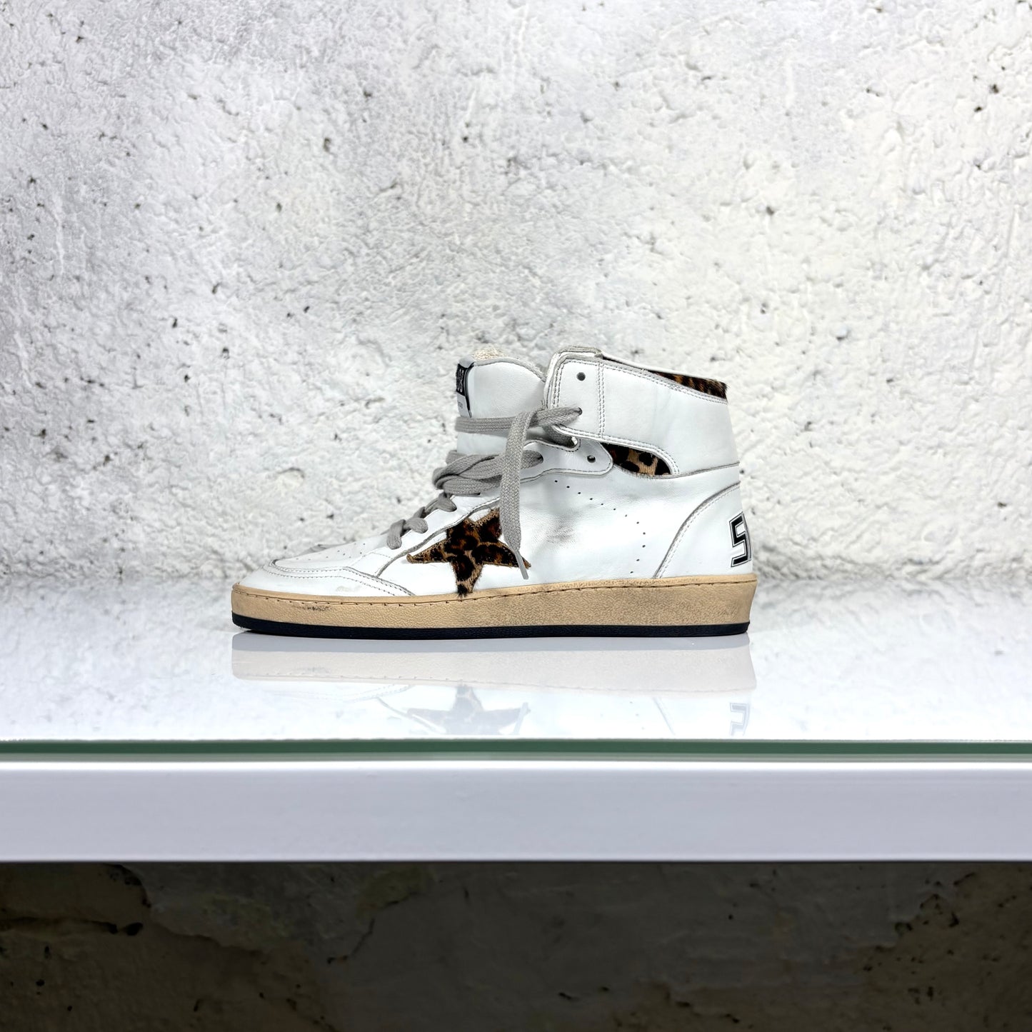 Golden goose Sky star bianche con stella maculata in cavallino 39