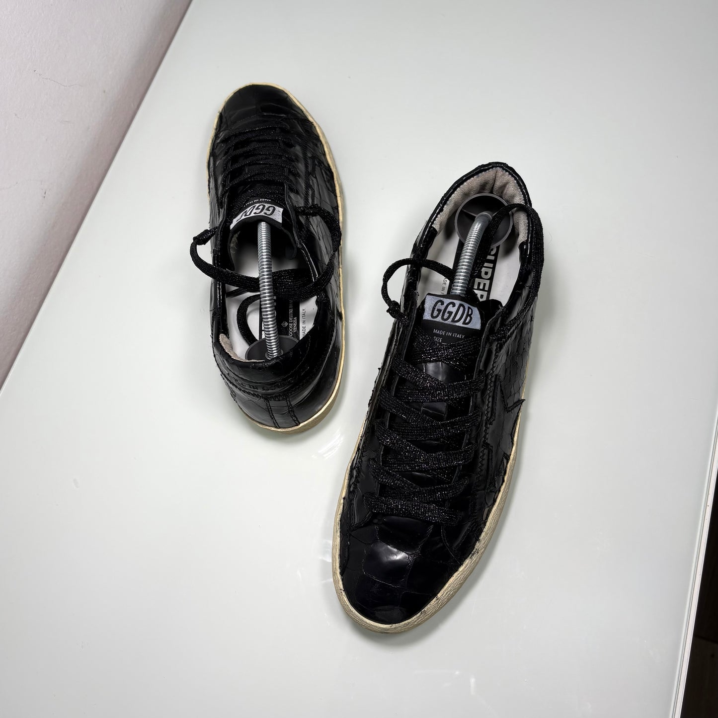 Golden goose Superstar nere “squame” 41