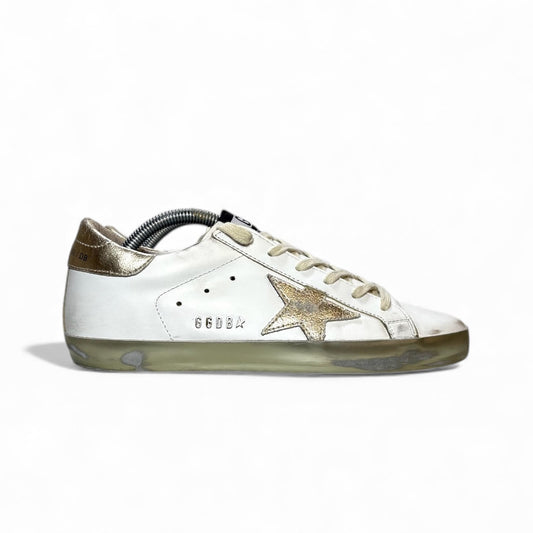 Golden goose Superstar bianche e oro 38