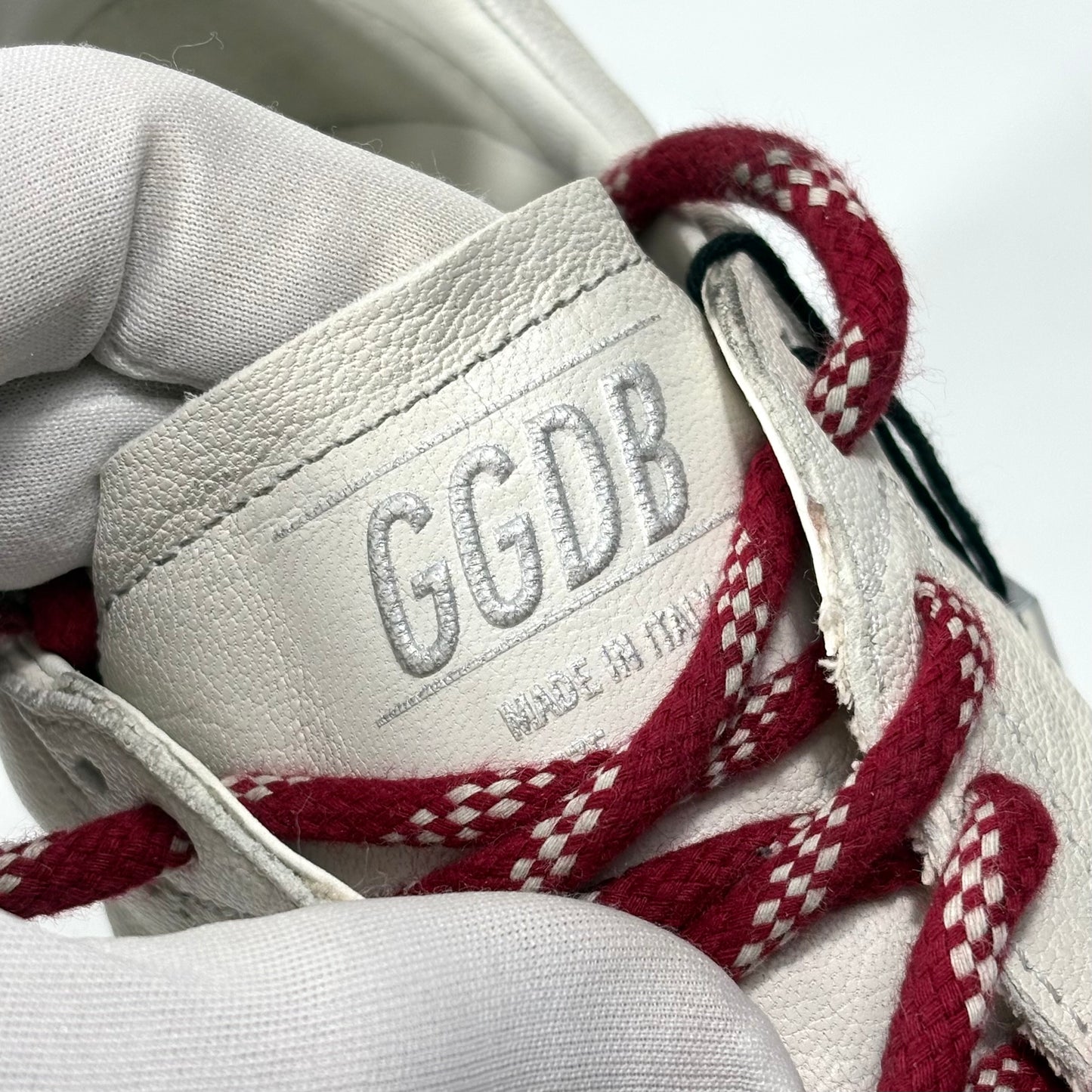 Golden goose Ballstar LTD bianco e argento 40