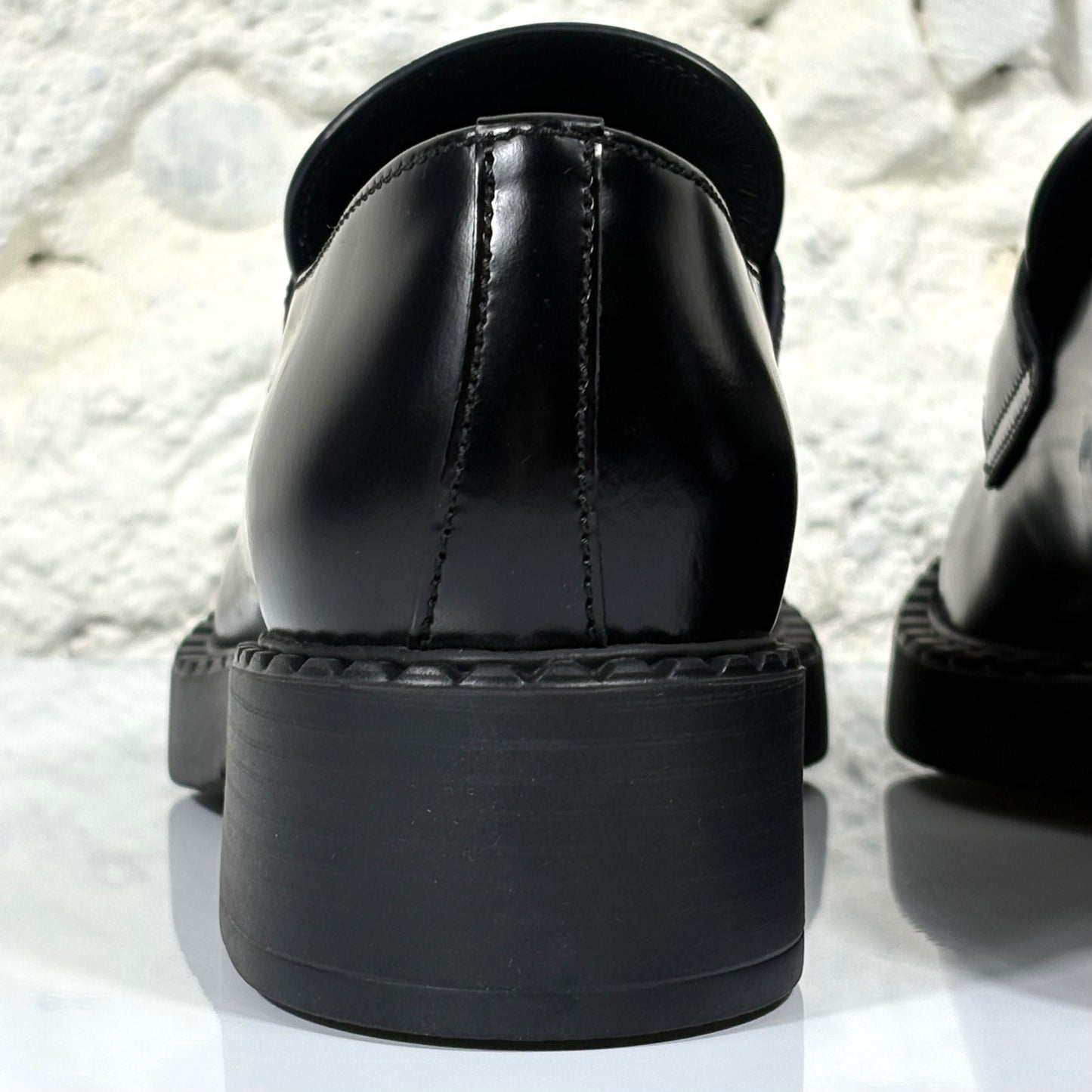 Prada Chocolate Loafers nero 37,5