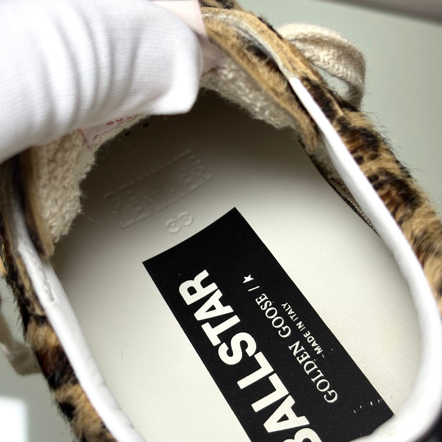 Golden goose modello Ballstar fantasia Leopardato 38