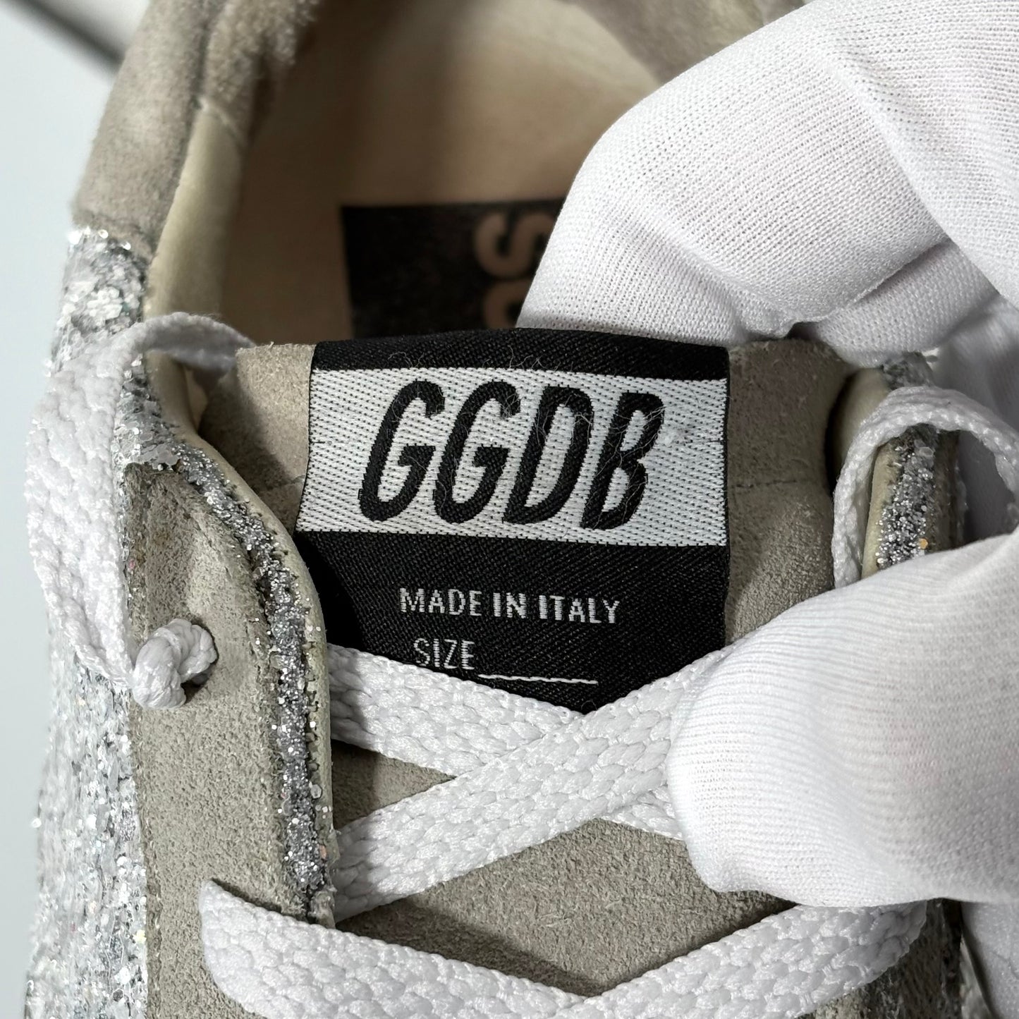 Golden goose Superstar colorazione “cristallo” con paillettes 39