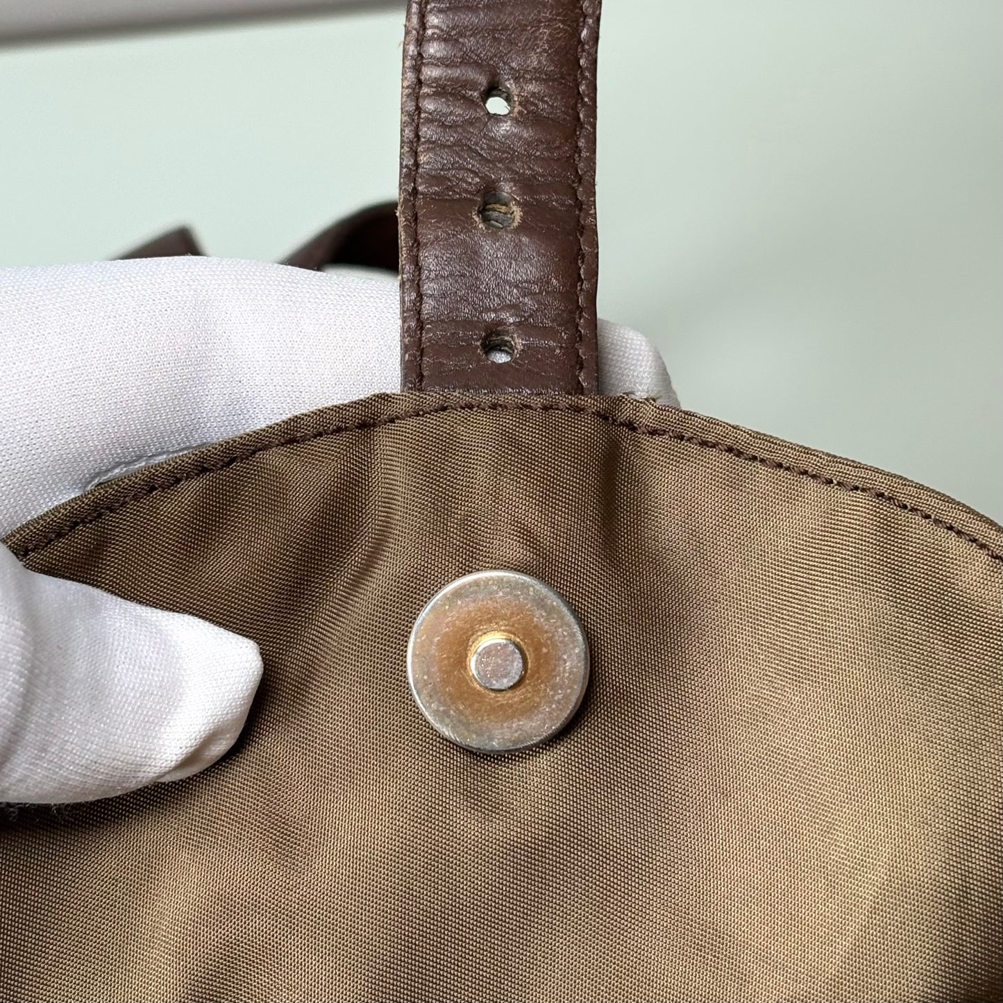 Prada BackPack Nylon Brown