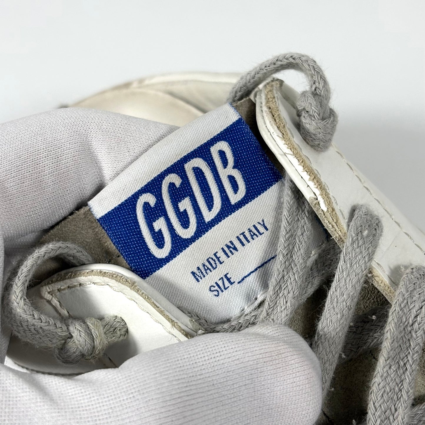 Golden goose Superstar bianche stella glitter 39