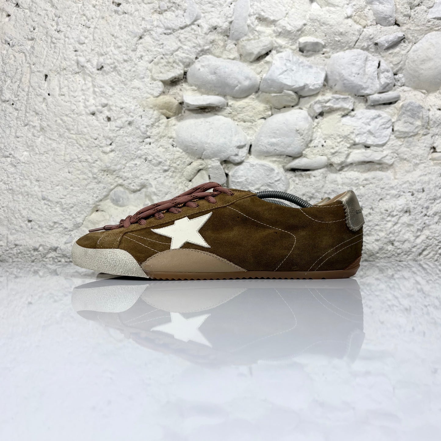 Golden goose True Star marroni stella bianca 45