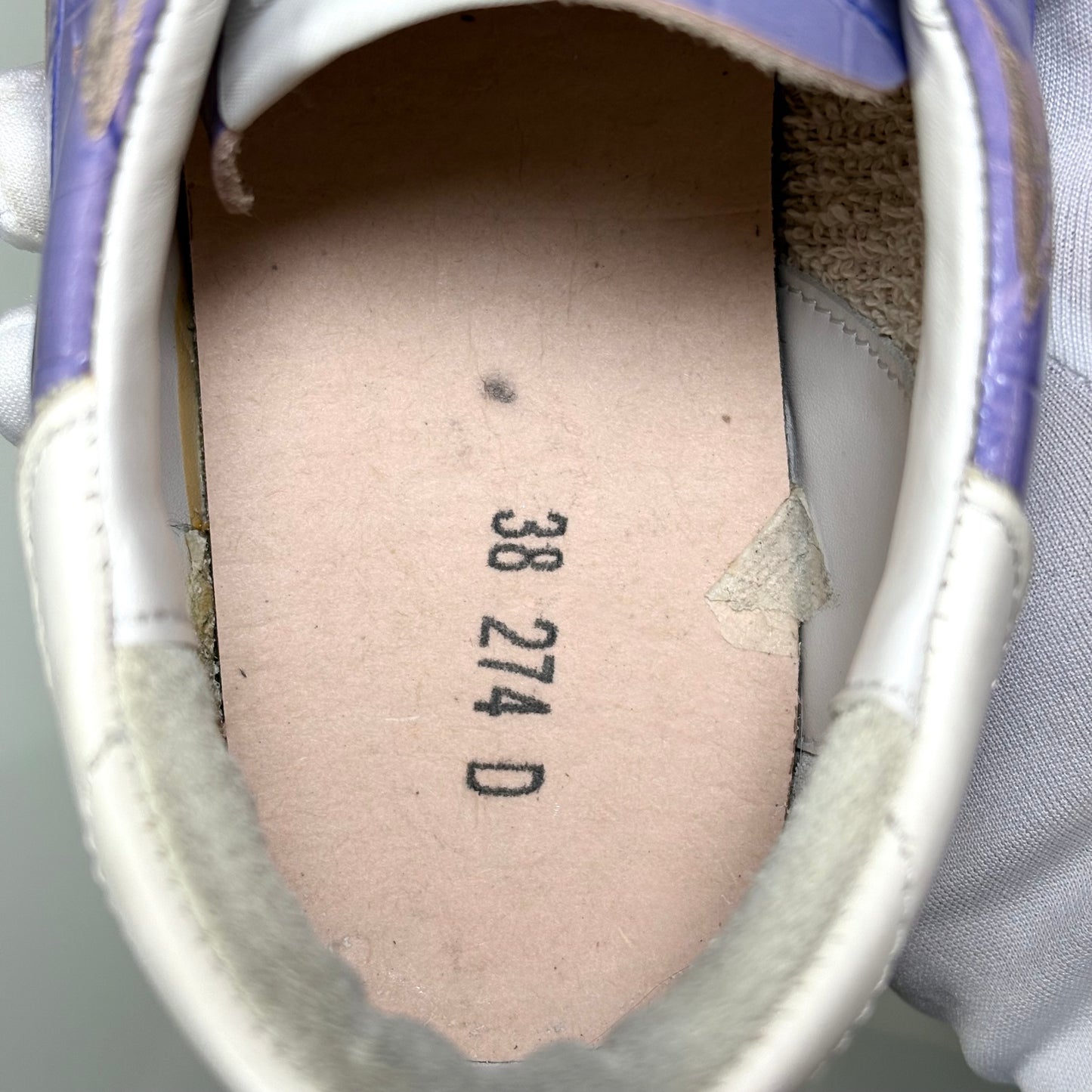 Golden goose Superstar azzurre effetto “coccodrillo” 38