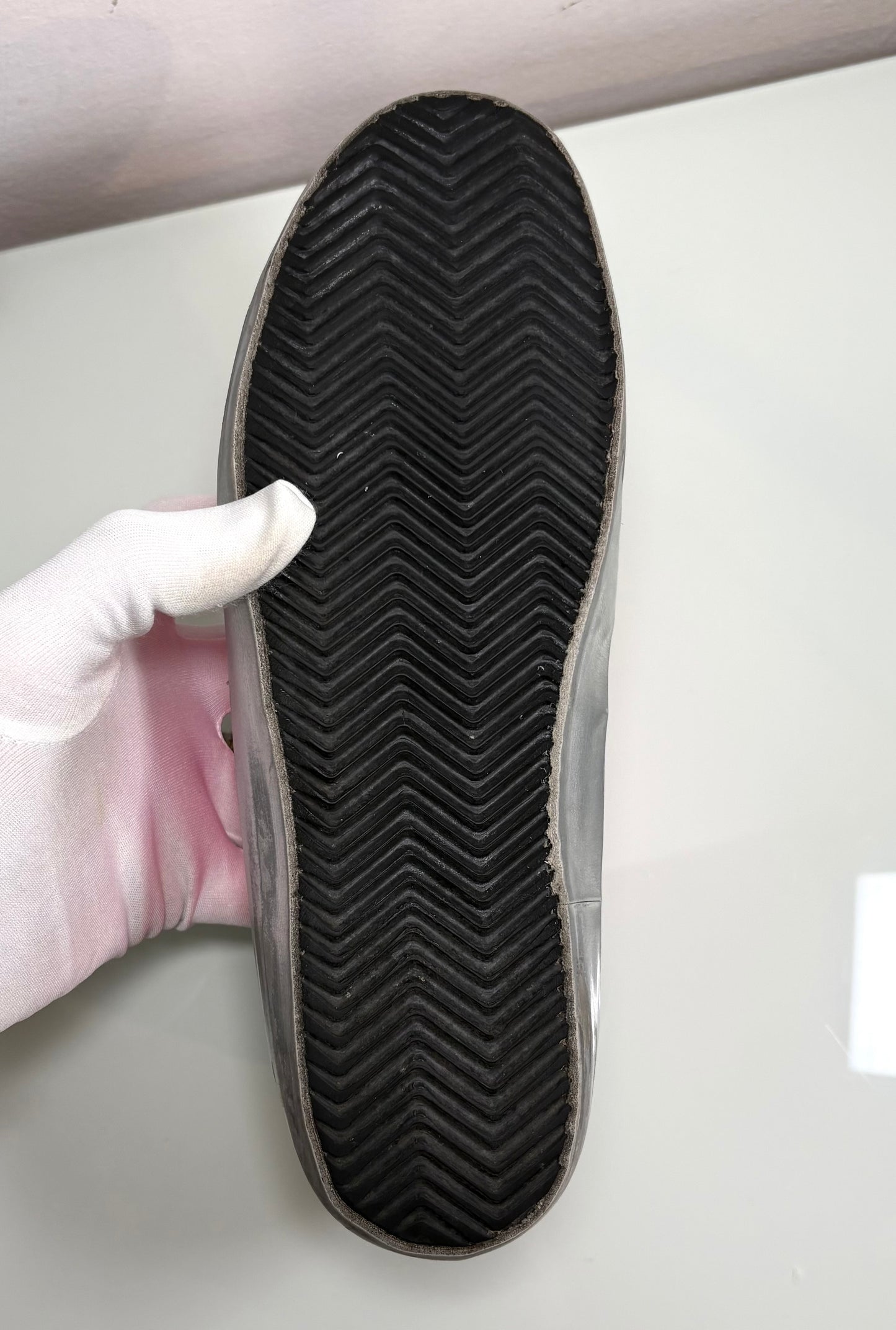 Golden goose Superstar porpora e argento 40