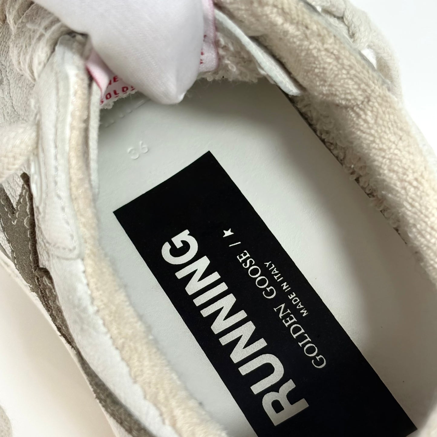 Golden goose Running Sole bianche 36