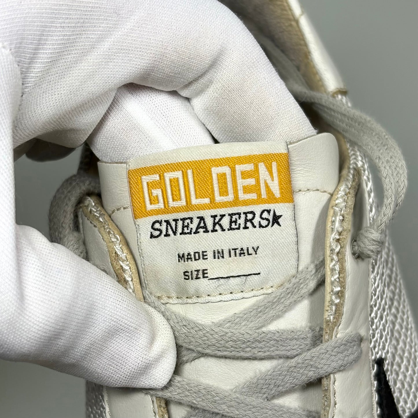 Golden goose Superstar grigio in tessuto 39