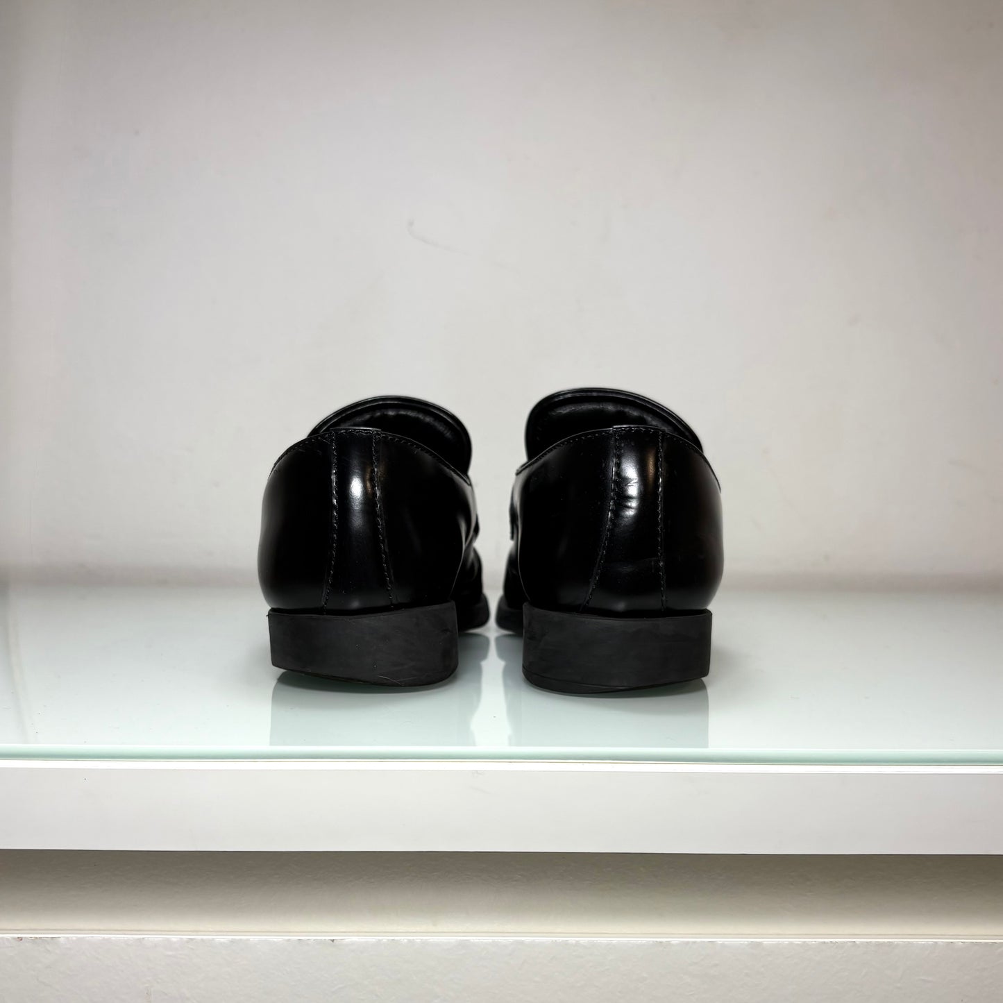 Mocassini Prada chocolate nero 36