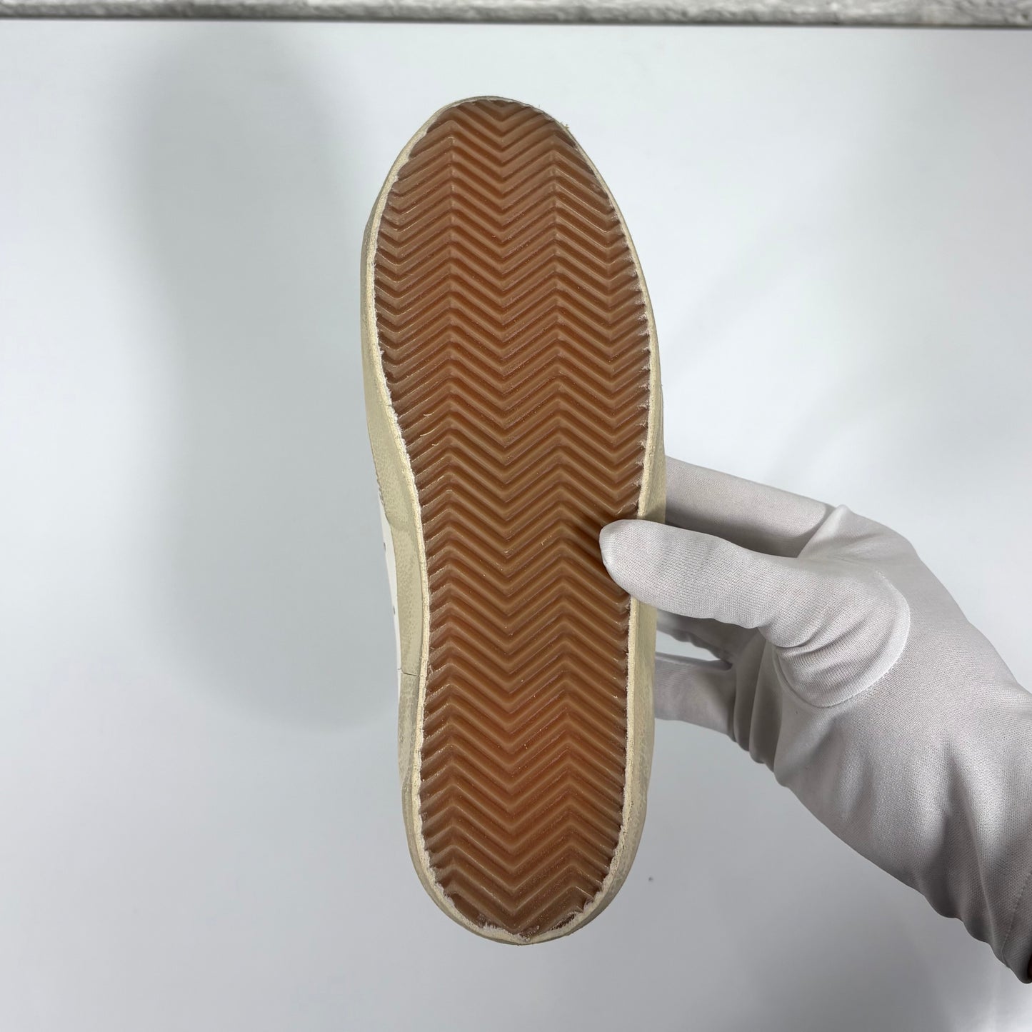 Golden goose Superstar bianche e tallone nero 39