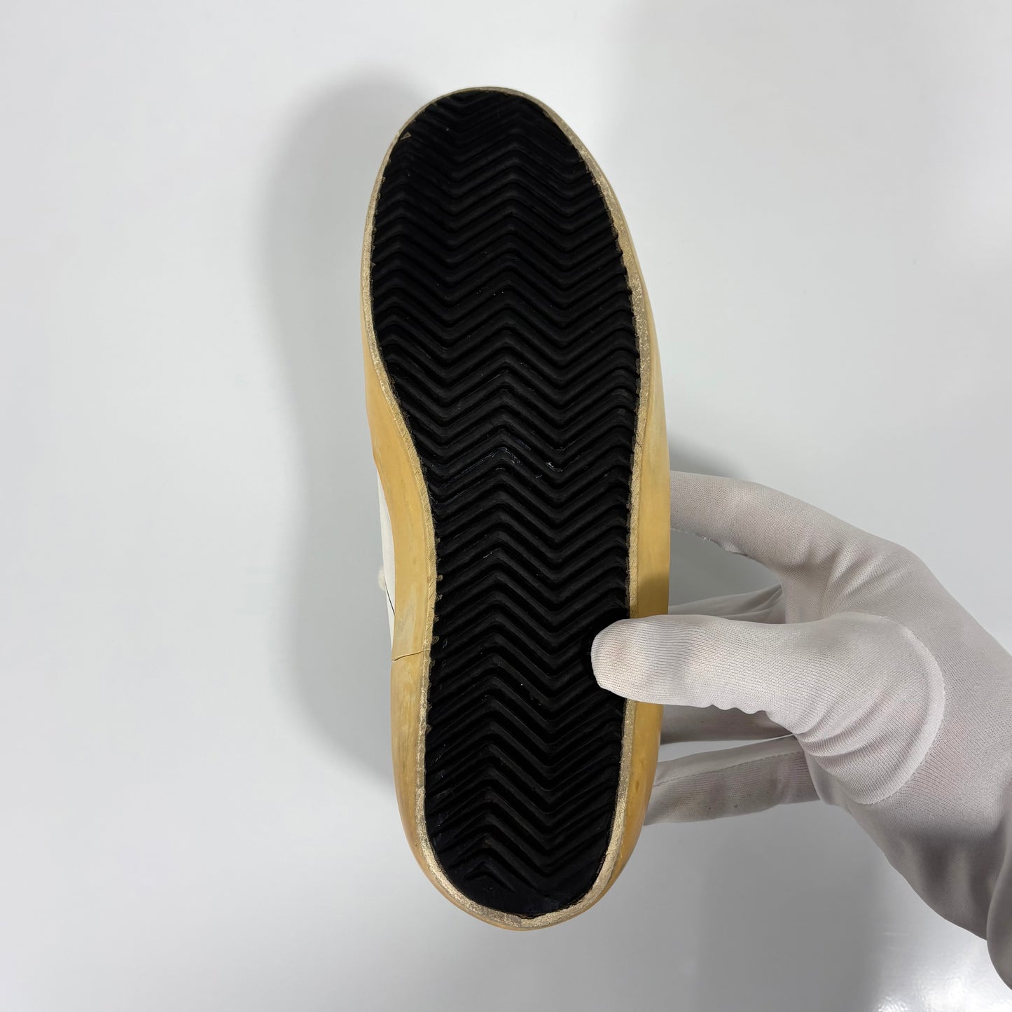 Golden goose Superstar bianche con disegni stilizzati 38