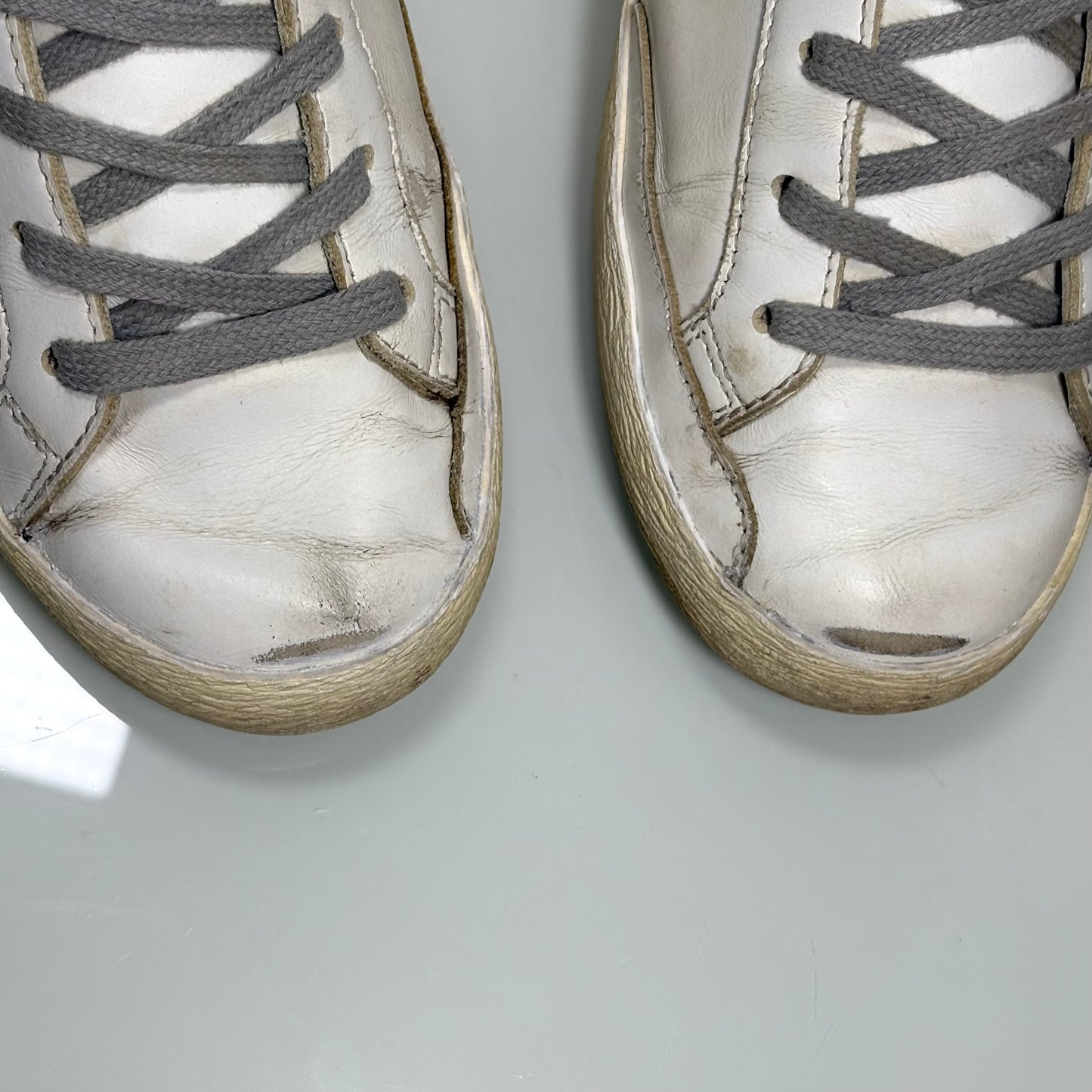 Golden goose Superstar Bianco e Rosa 38