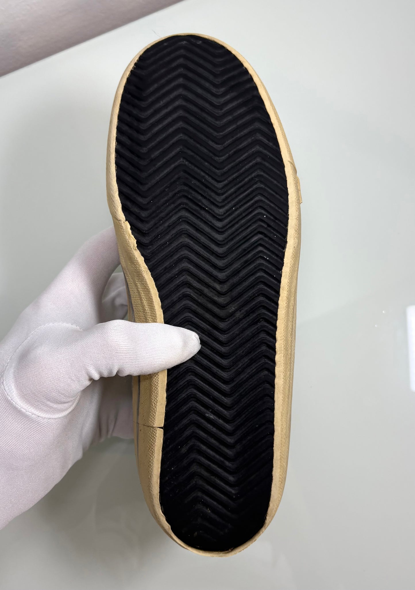 Golden goose V-Star oro e stella blu 38