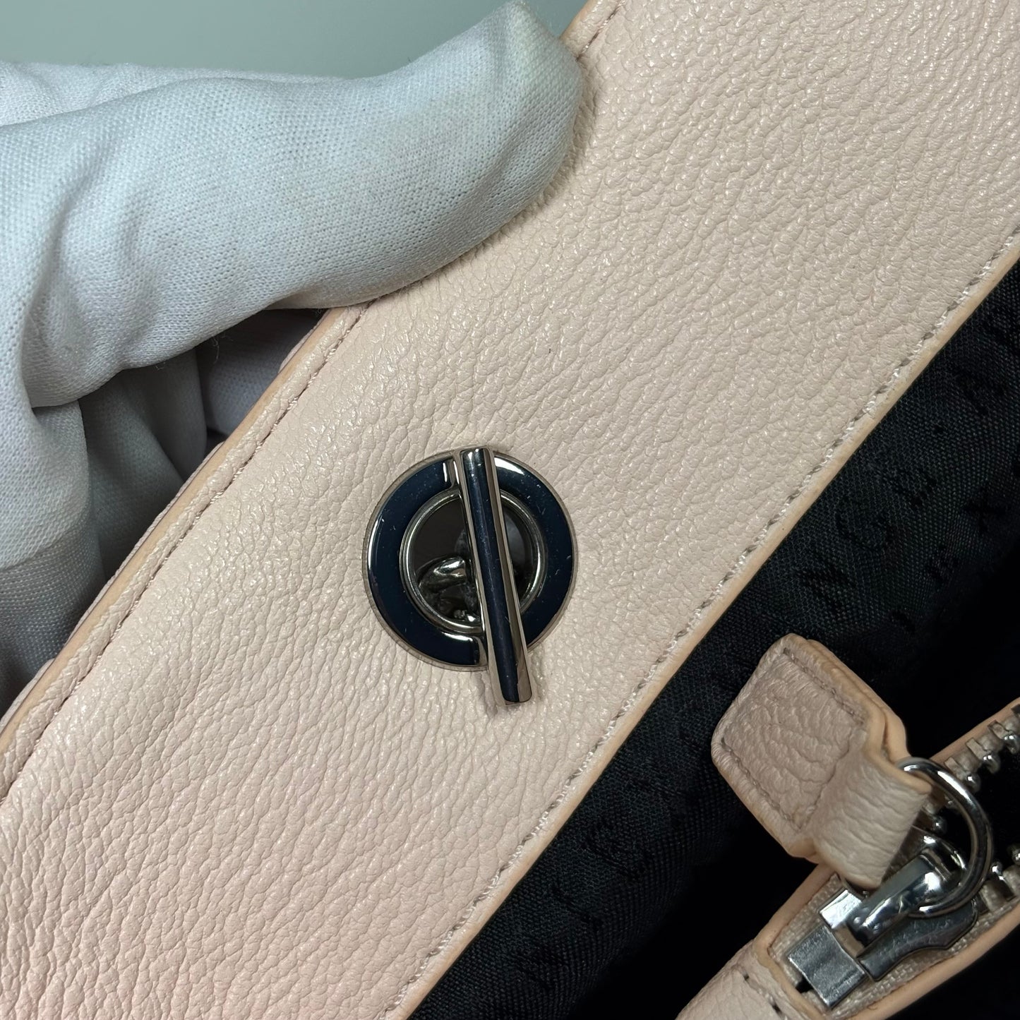 Armani Exchange Shopping bag nude